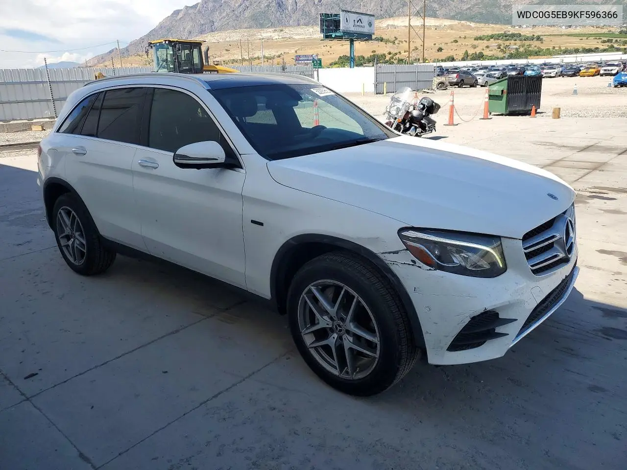 2019 Mercedes-Benz Glc 350E VIN: WDC0G5EB9KF596366 Lot: 58293956