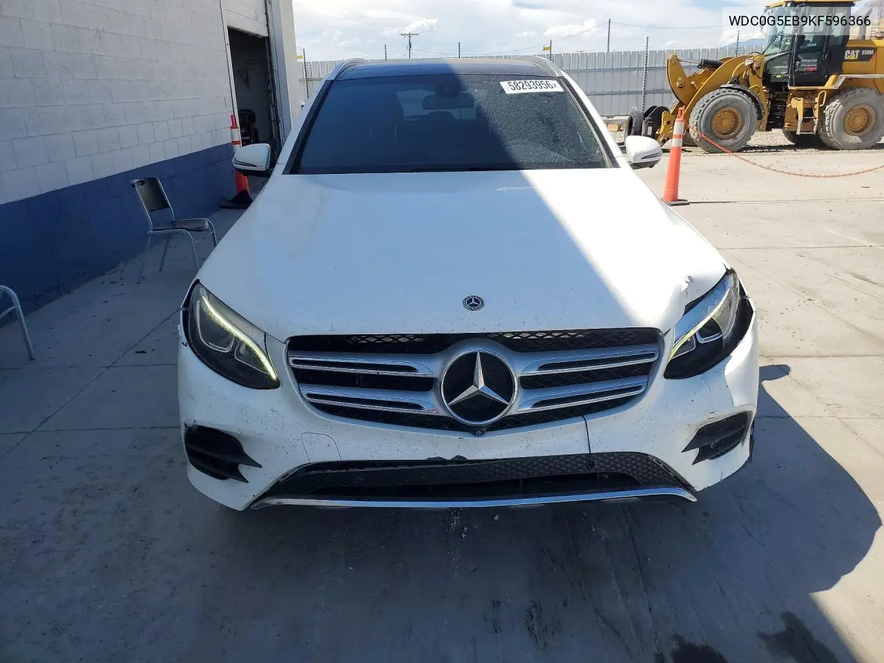 2019 Mercedes-Benz Glc 350E VIN: WDC0G5EB9KF596366 Lot: 58293956