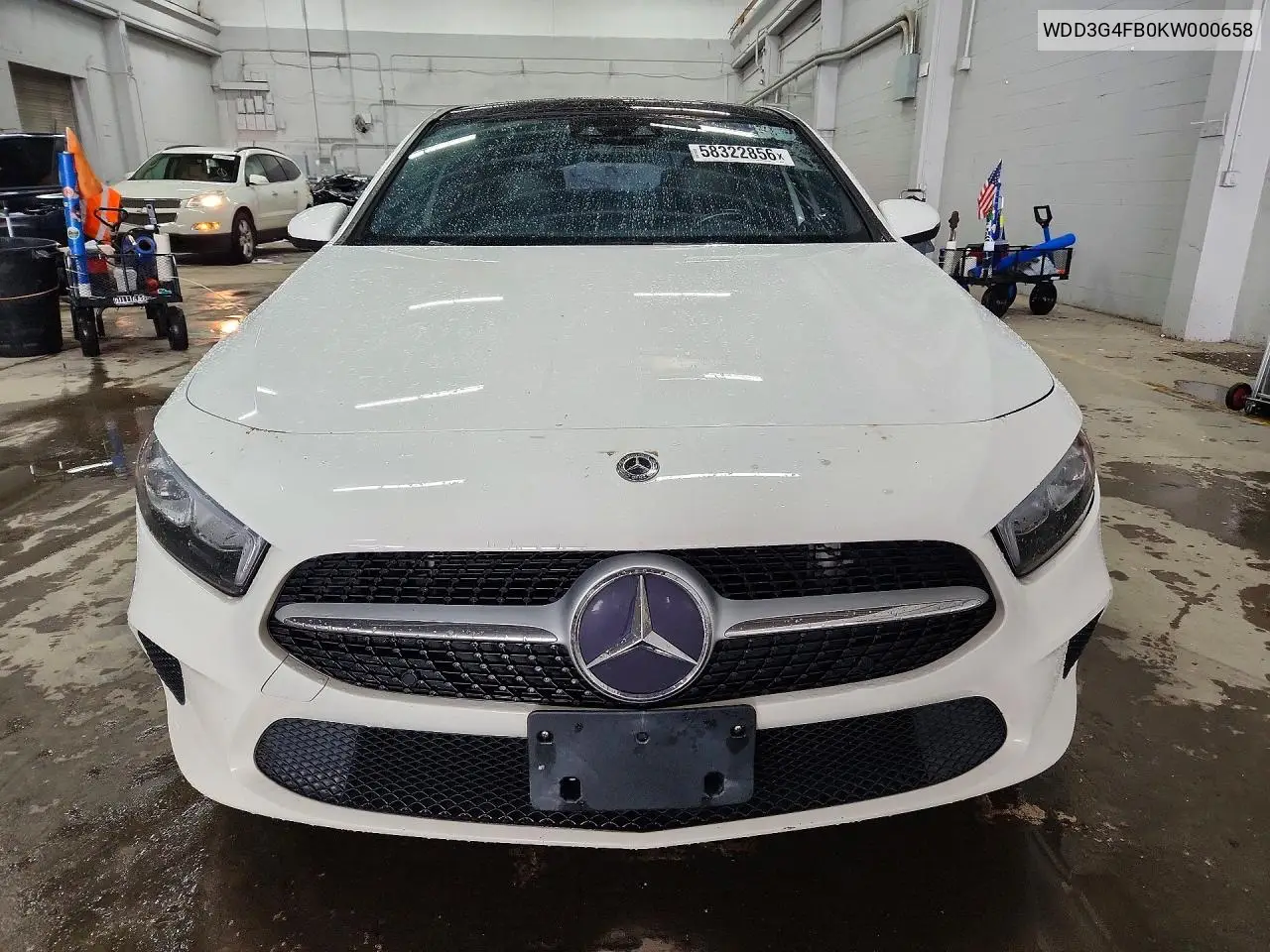 2019 Mercedes-Benz A 220 4Matic VIN: WDD3G4FB0KW000658 Lot: 58322856