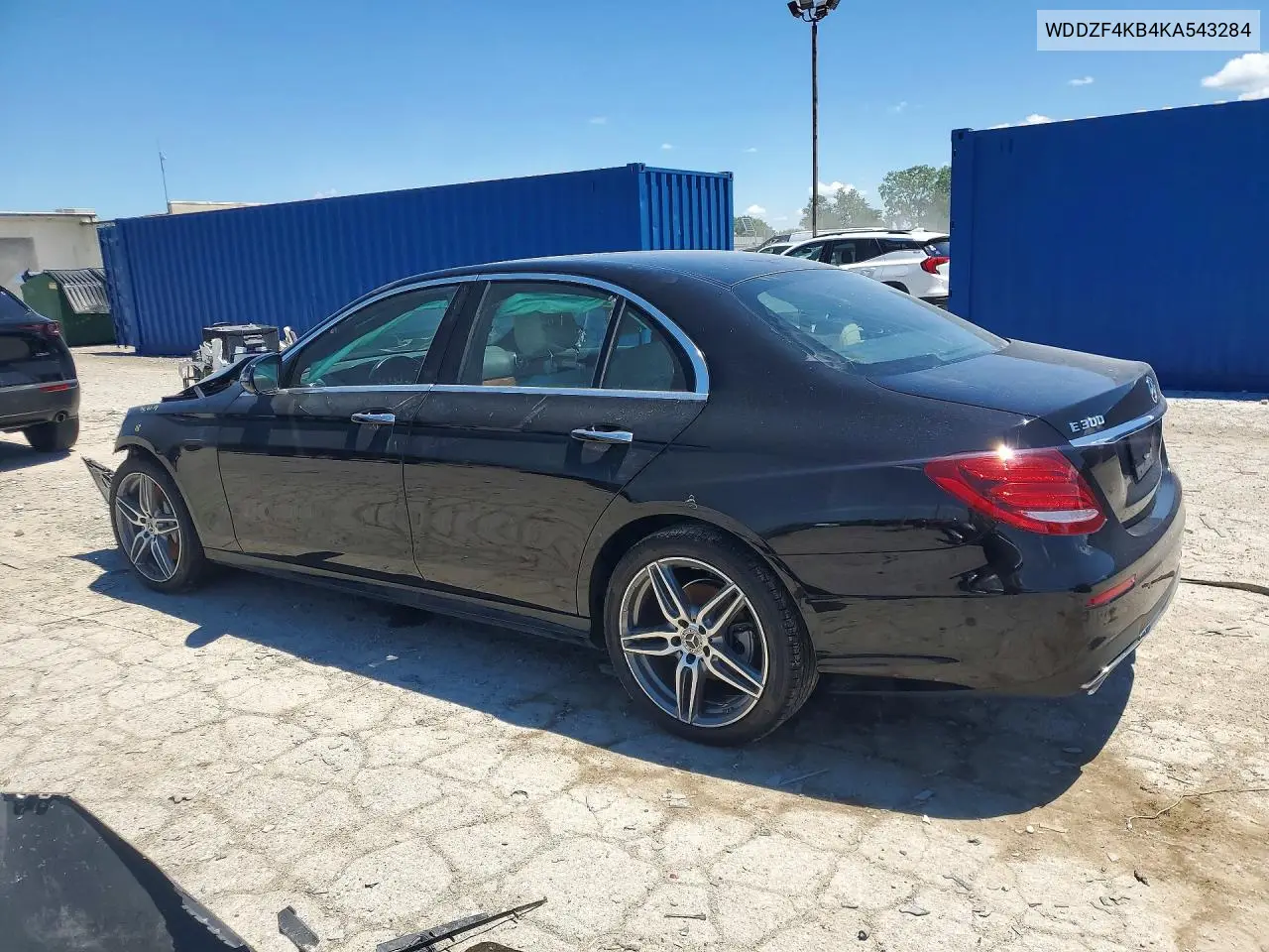 2019 Mercedes-Benz E 300 4Matic VIN: WDDZF4KB4KA543284 Lot: 58372416