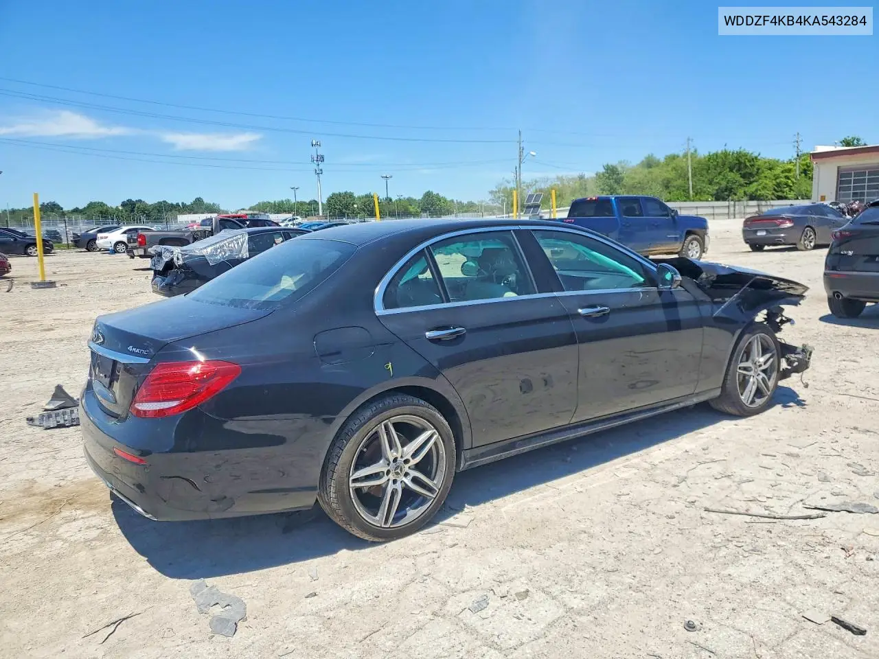 2019 Mercedes-Benz E 300 4Matic VIN: WDDZF4KB4KA543284 Lot: 58372416
