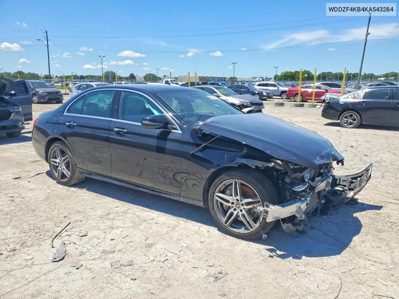 2019 Mercedes-Benz E 300 4Matic VIN: WDDZF4KB4KA543284 Lot: 58372416
