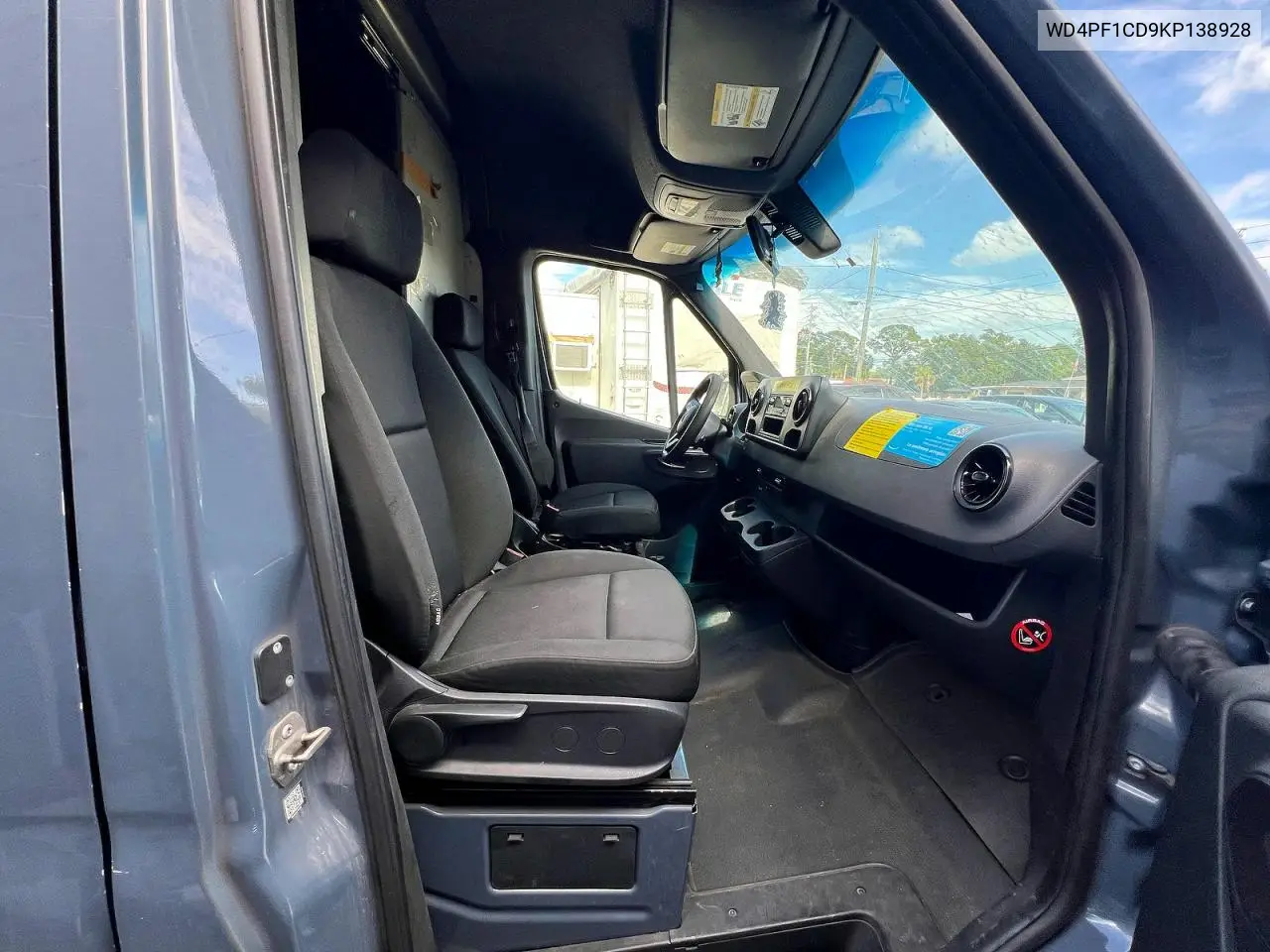 2019 Mercedes-Benz Sprinter 2500/3500 VIN: WD4PF1CD9KP138928 Lot: 58373736