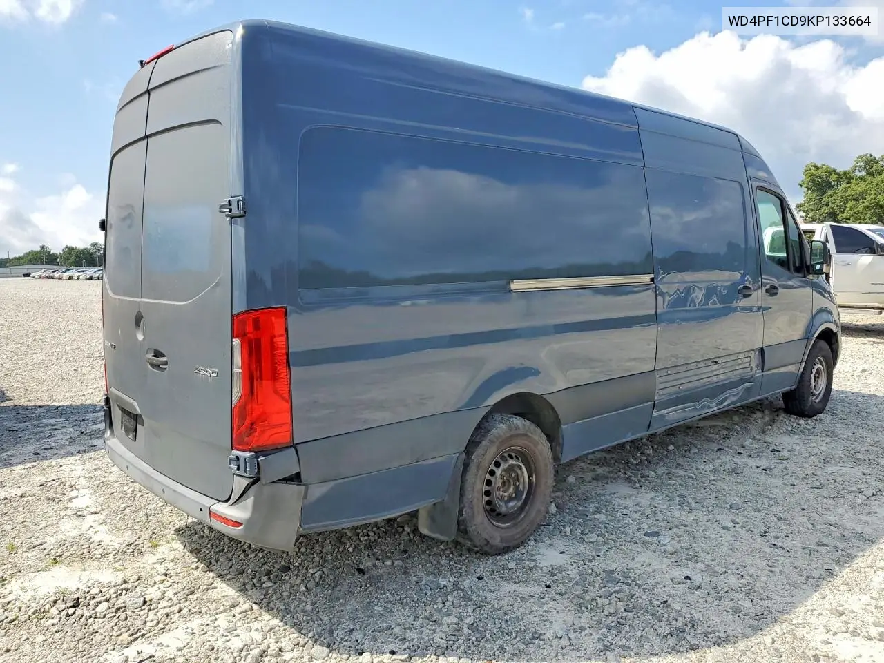 2019 Mercedes-Benz Sprinter 2500 Delivery Van VIN: WD4PF1CD9KP133664 Lot: 58402416