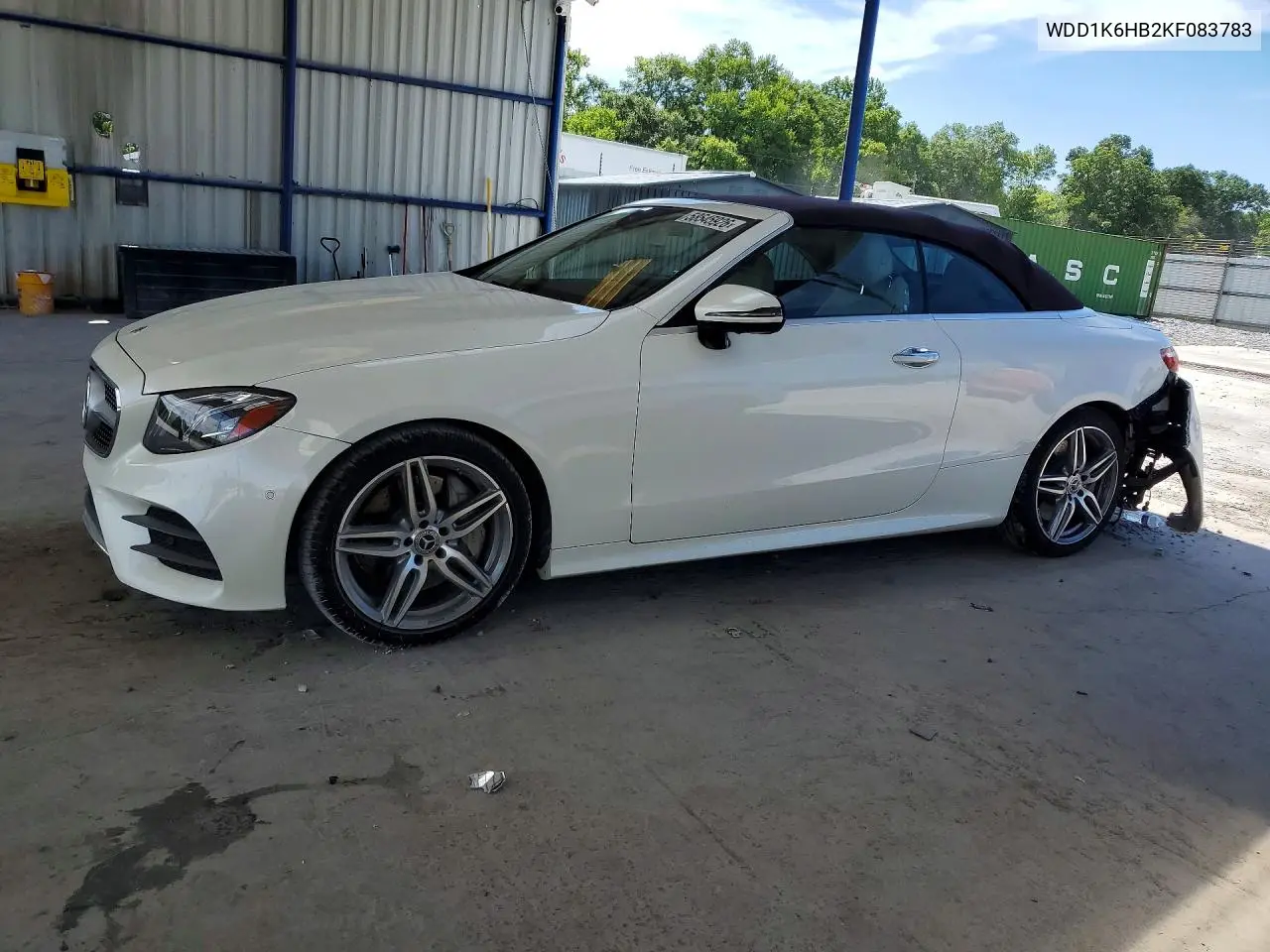 2019 Mercedes-Benz E 450 VIN: WDD1K6HB2KF083783 Lot: 58545926