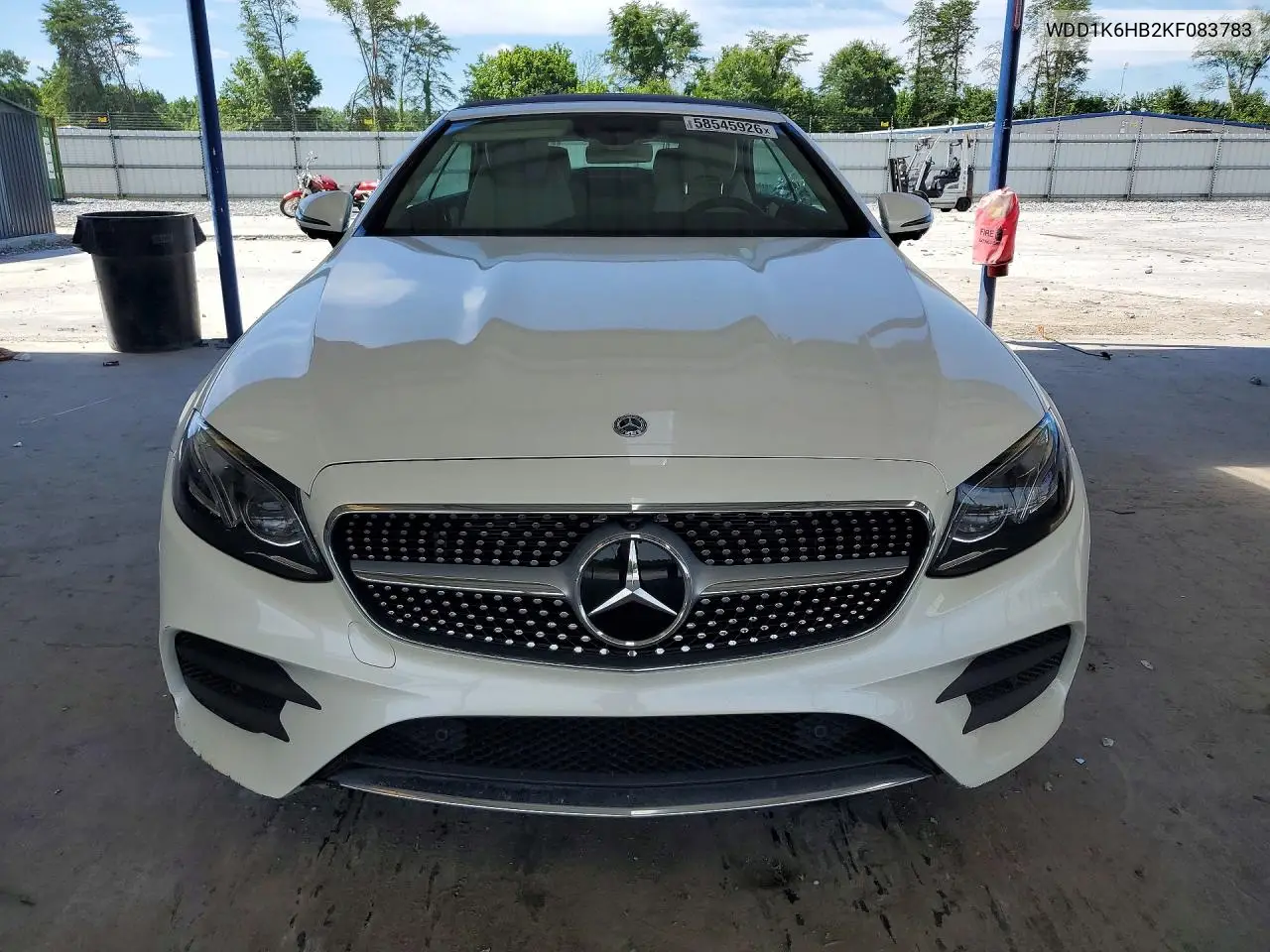 2019 Mercedes-Benz E 450 VIN: WDD1K6HB2KF083783 Lot: 58545926