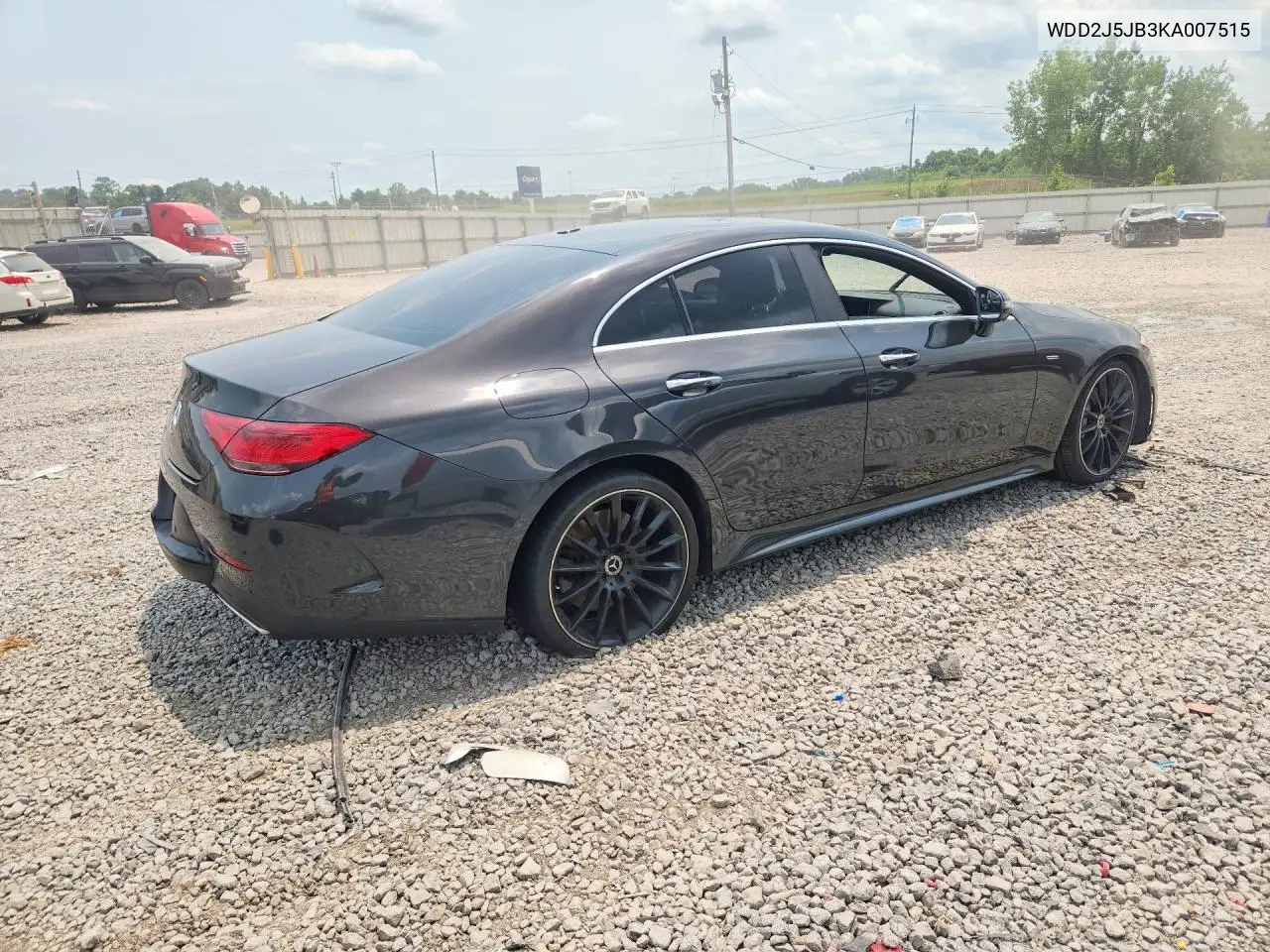 2019 Mercedes-Benz Cls 450 VIN: WDD2J5JB3KA007515 Lot: 58547596