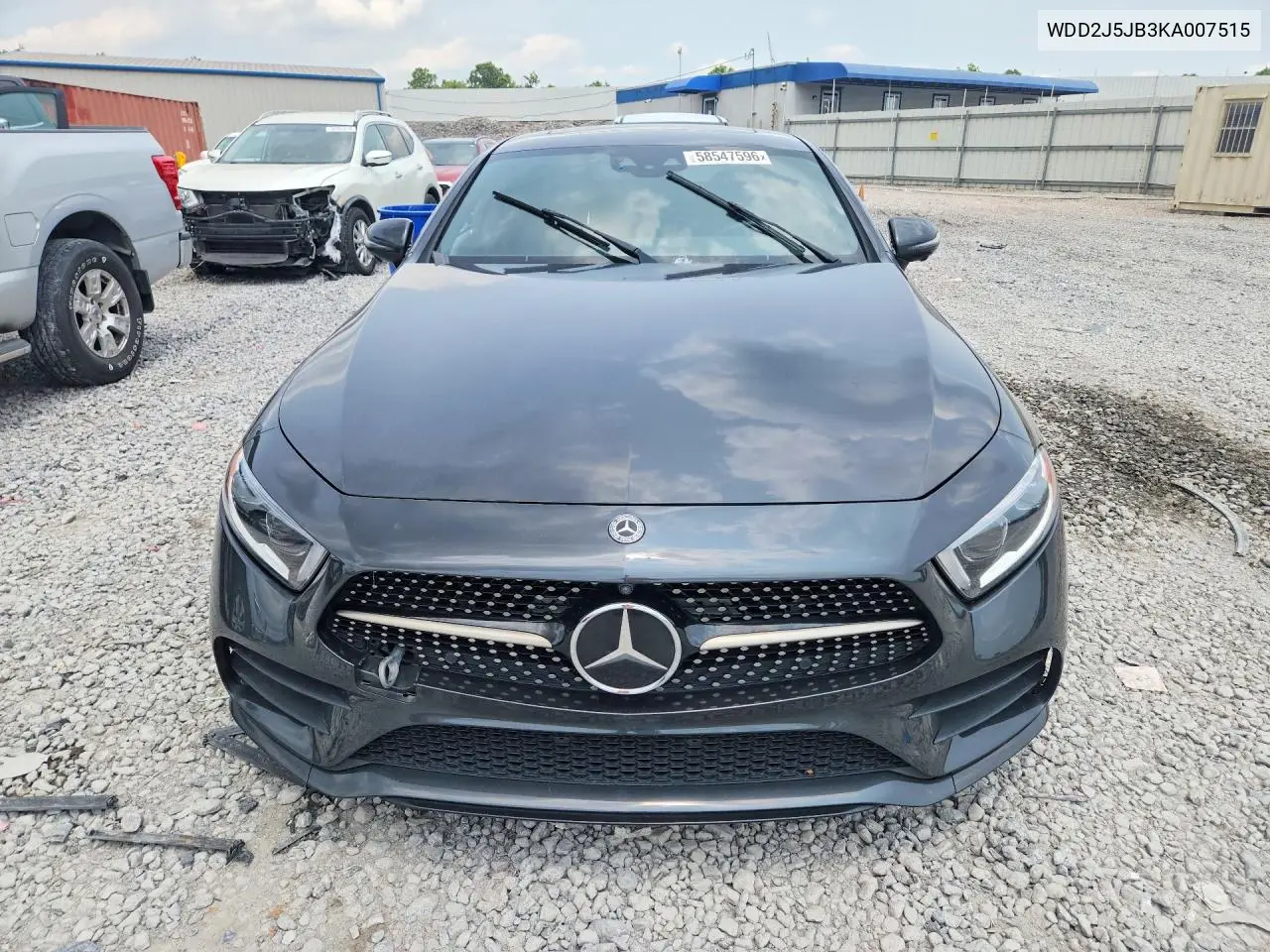 2019 Mercedes-Benz Cls 450 VIN: WDD2J5JB3KA007515 Lot: 58547596