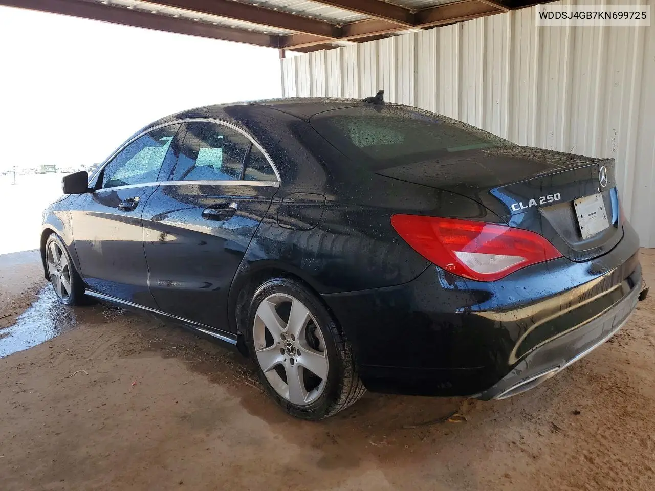 2019 Mercedes-Benz Cla 250 4Matic VIN: WDDSJ4GB7KN699725 Lot: 58567156