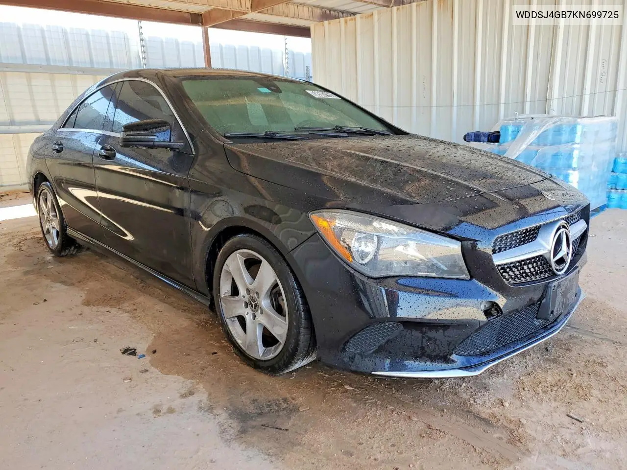 2019 Mercedes-Benz Cla 250 4Matic VIN: WDDSJ4GB7KN699725 Lot: 58567156