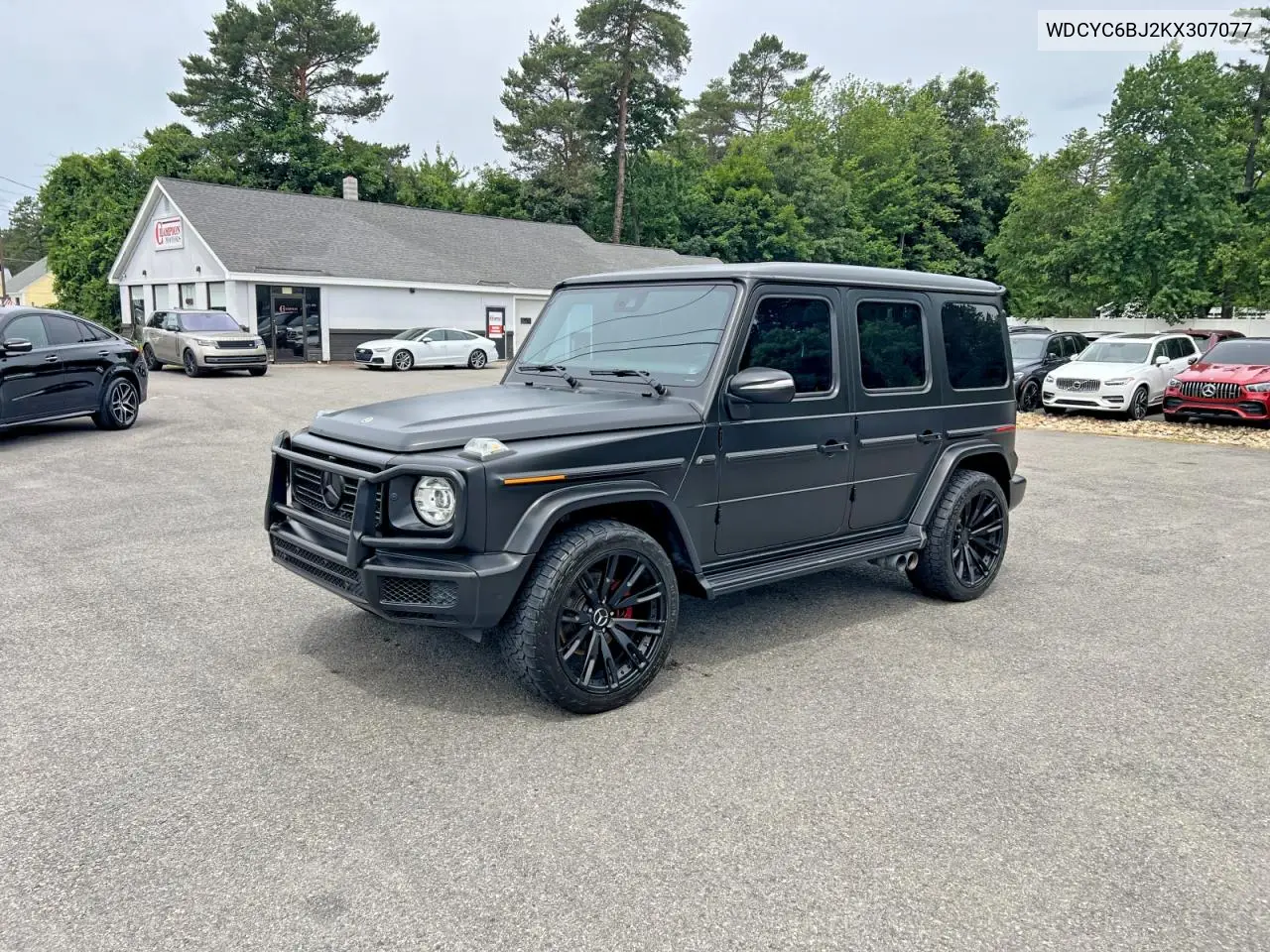 2019 Mercedes-Benz G 550 VIN: WDCYC6BJ2KX307077 Lot: 58597226