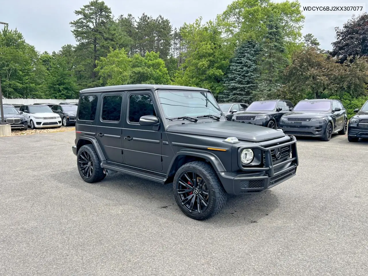 2019 Mercedes-Benz G 550 VIN: WDCYC6BJ2KX307077 Lot: 58597226