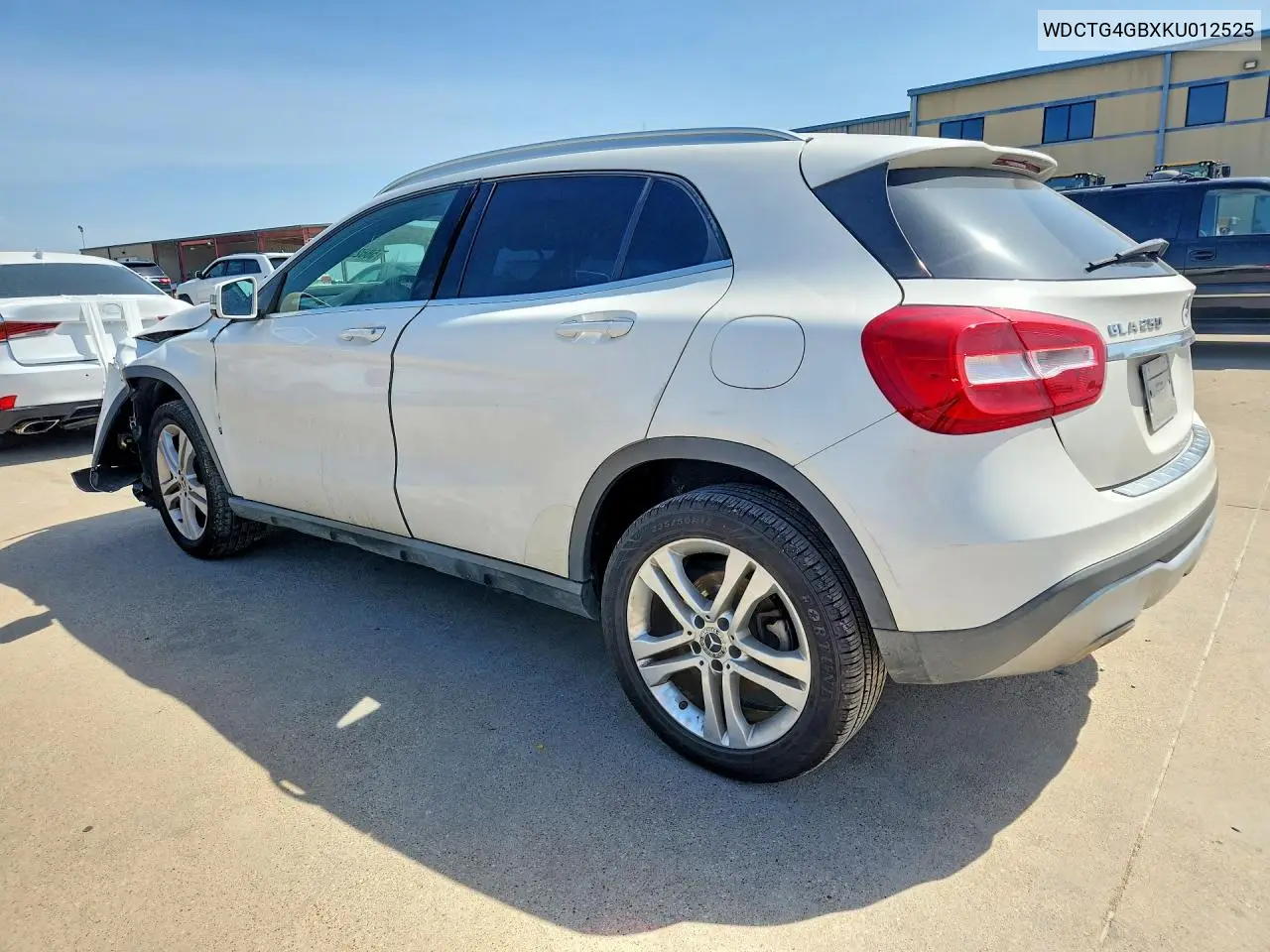 2019 Mercedes-Benz Gla 250 4Matic VIN: WDCTG4GBXKU012525 Lot: 58625636