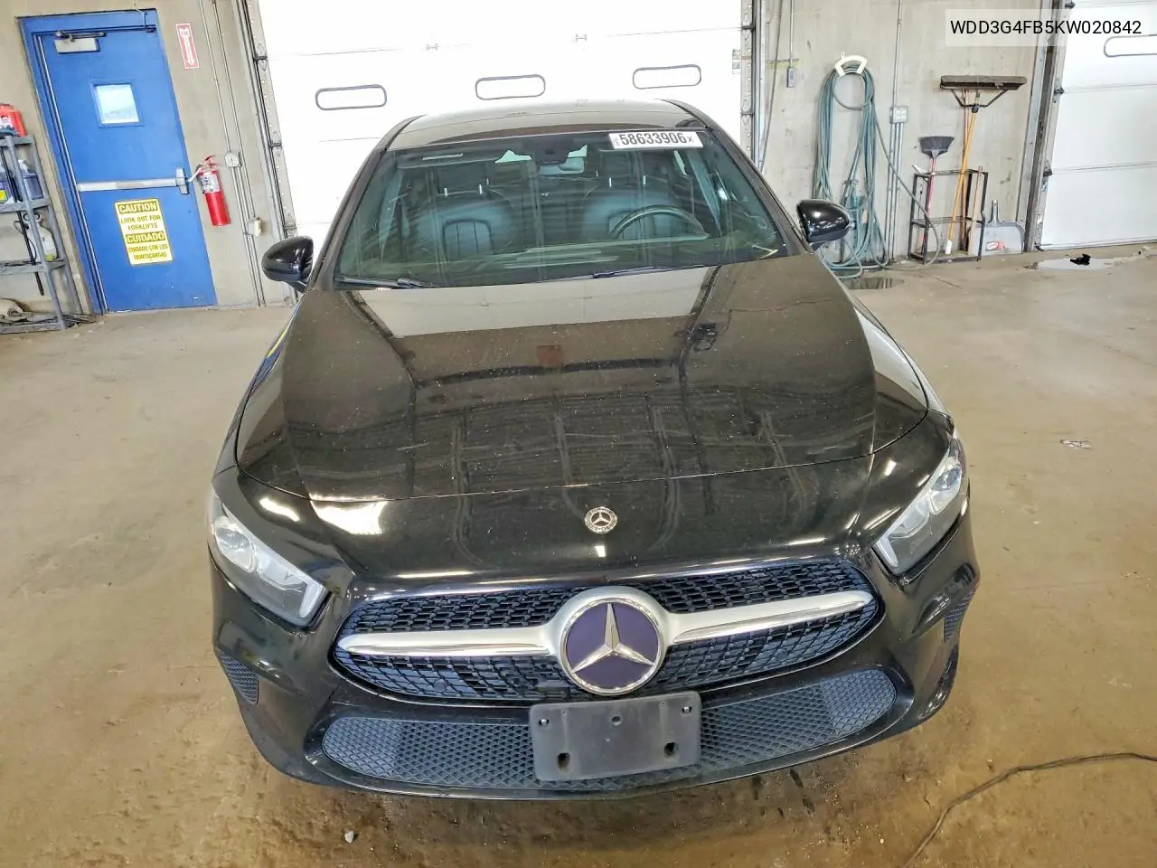 2019 Mercedes-Benz A 220 4Matic VIN: WDD3G4FB5KW020842 Lot: 58633906