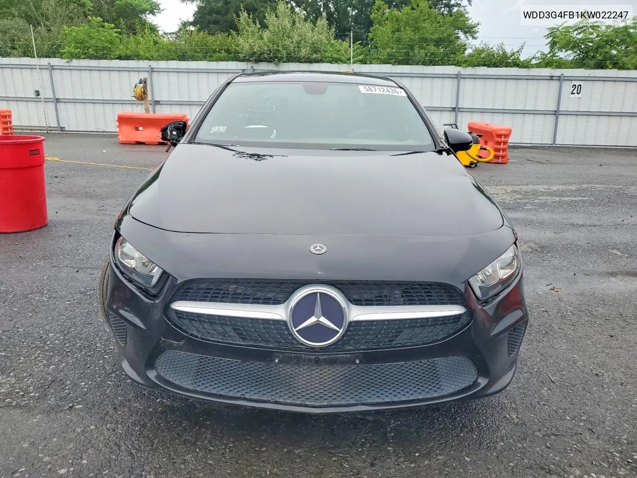 2019 Mercedes-Benz A 220 4Matic VIN: WDD3G4FB1KW022247 Lot: 58712436