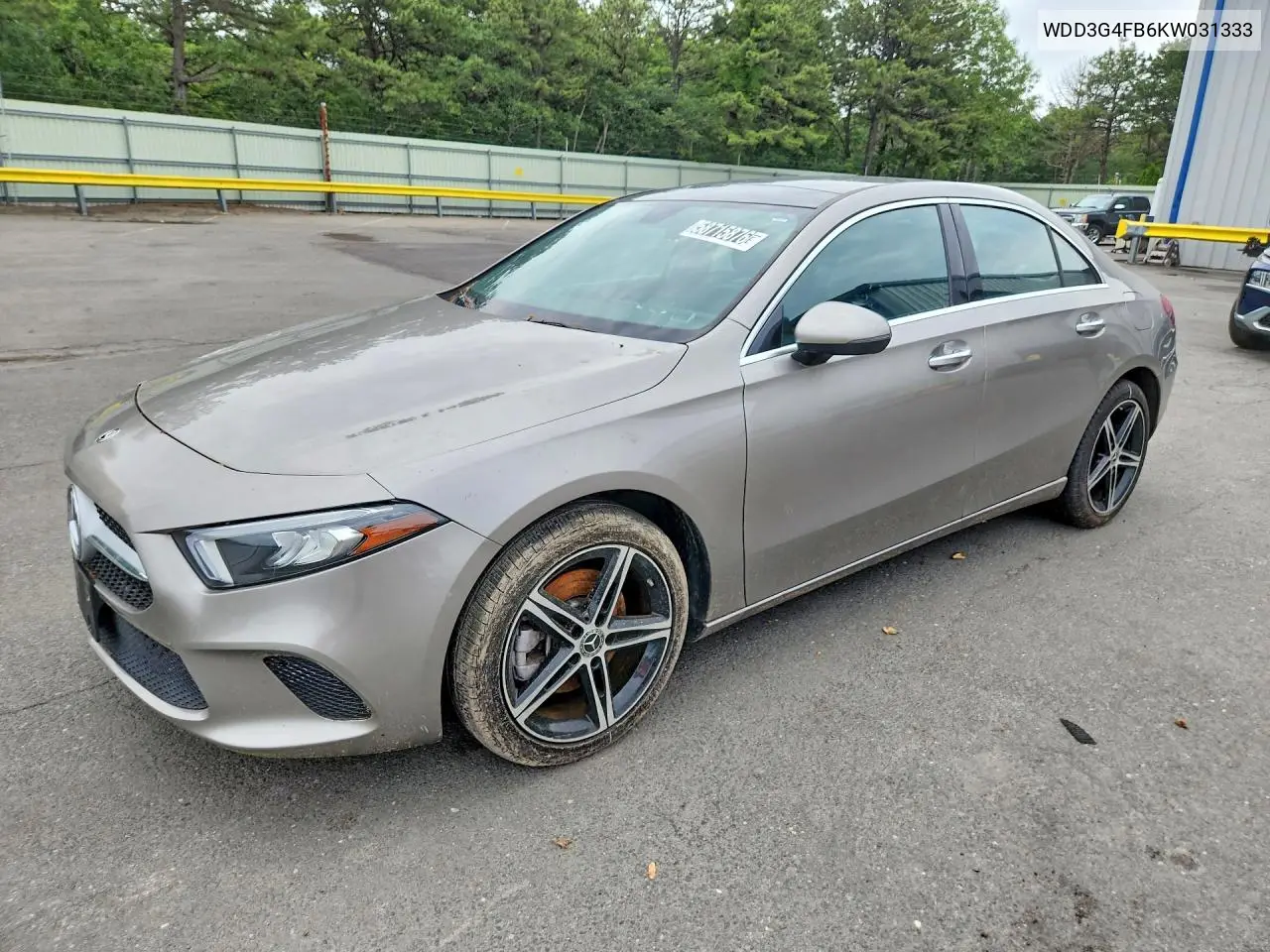 2019 Mercedes-Benz A 220 4Matic VIN: WDD3G4FB6KW031333 Lot: 58715876