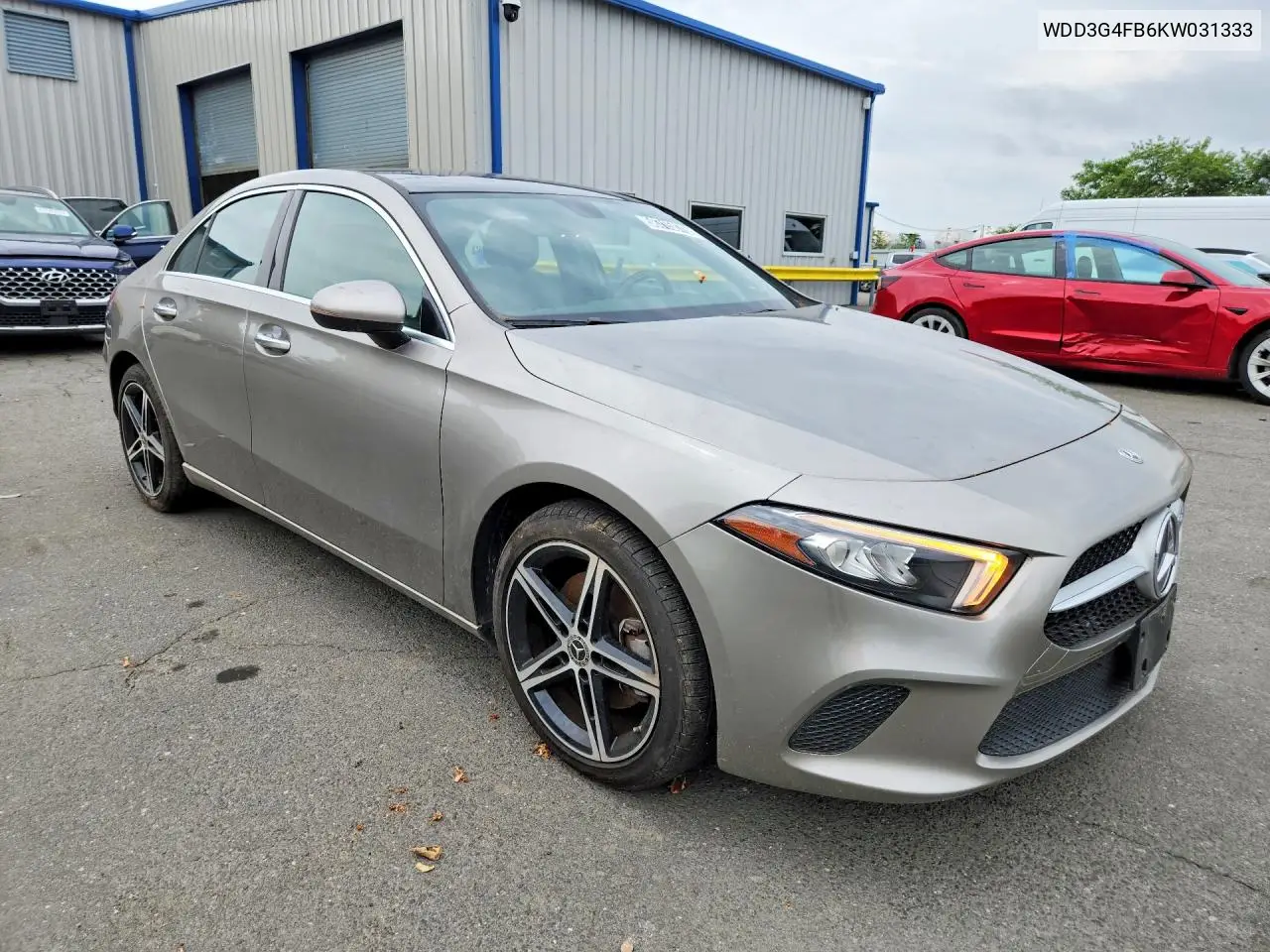 2019 Mercedes-Benz A 220 4Matic VIN: WDD3G4FB6KW031333 Lot: 58715876