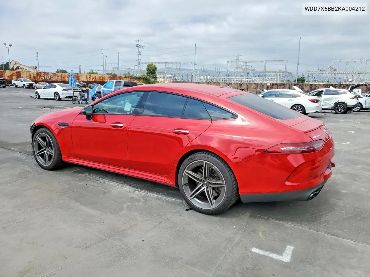 2019 Mercedes-Benz Amg Gt 53 VIN: WDD7X6BB2KA004212 Lot: 58833126