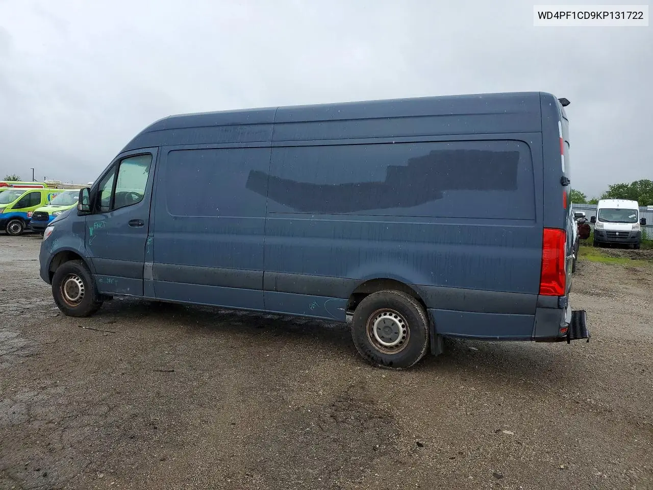 2019 Mercedes-Benz Sprinter 2500/3500 Delivery Van VIN: WD4PF1CD9KP131722 Lot: 58956806