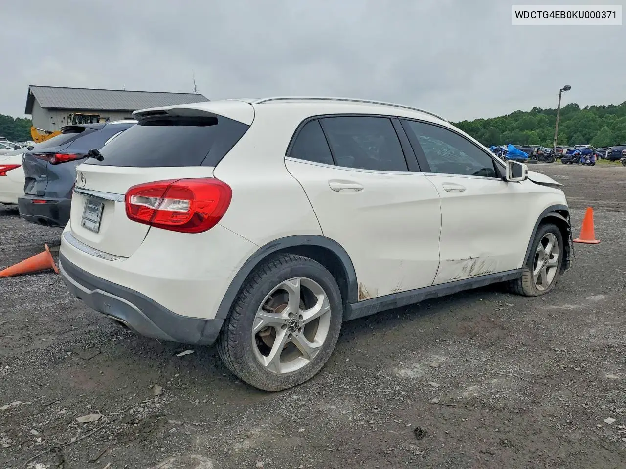 2019 Mercedes-Benz Gla 250 VIN: WDCTG4EB0KU000371 Lot: 59011906