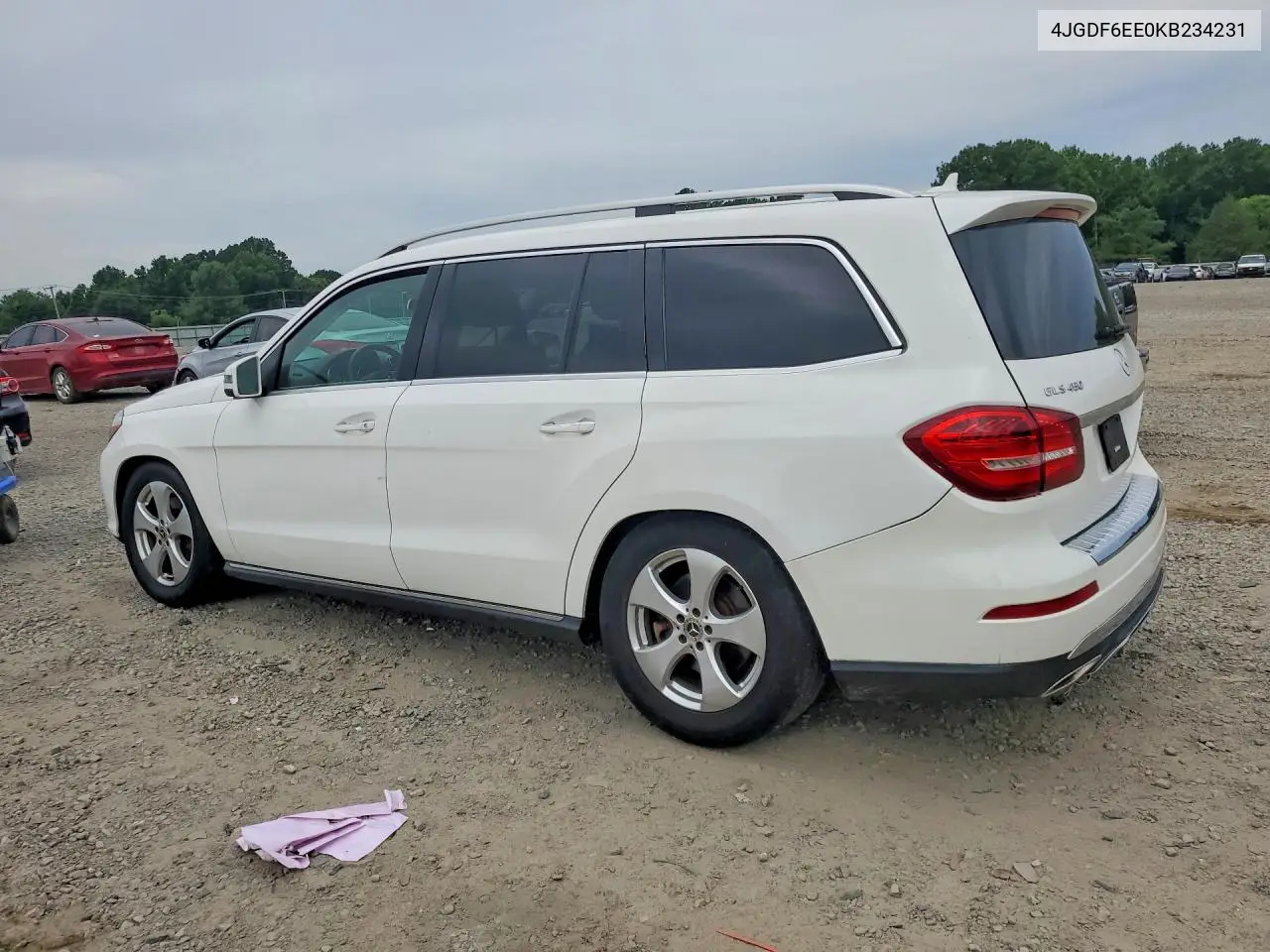 2019 Mercedes-Benz Gls 450 4Matic VIN: 4JGDF6EE0KB234231 Lot: 59114606