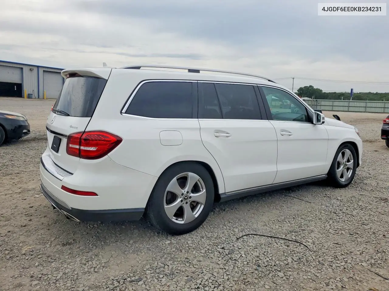 2019 Mercedes-Benz Gls 450 4Matic VIN: 4JGDF6EE0KB234231 Lot: 59114606