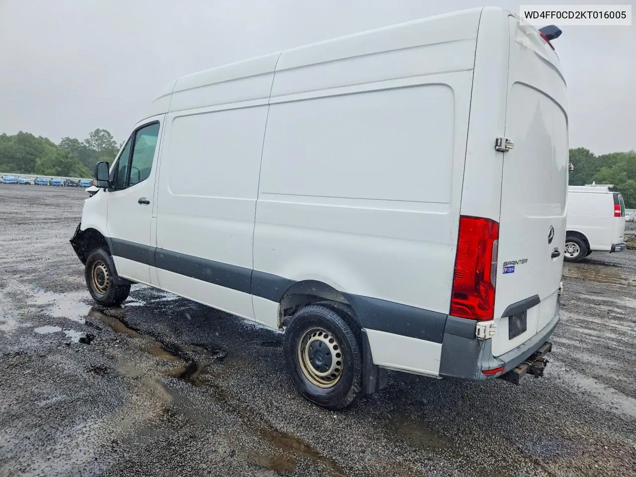 2019 Mercedes-Benz Sprinter 2500/3500 Delivery Van VIN: WD4FF0CD2KT016005 Lot: 59178446