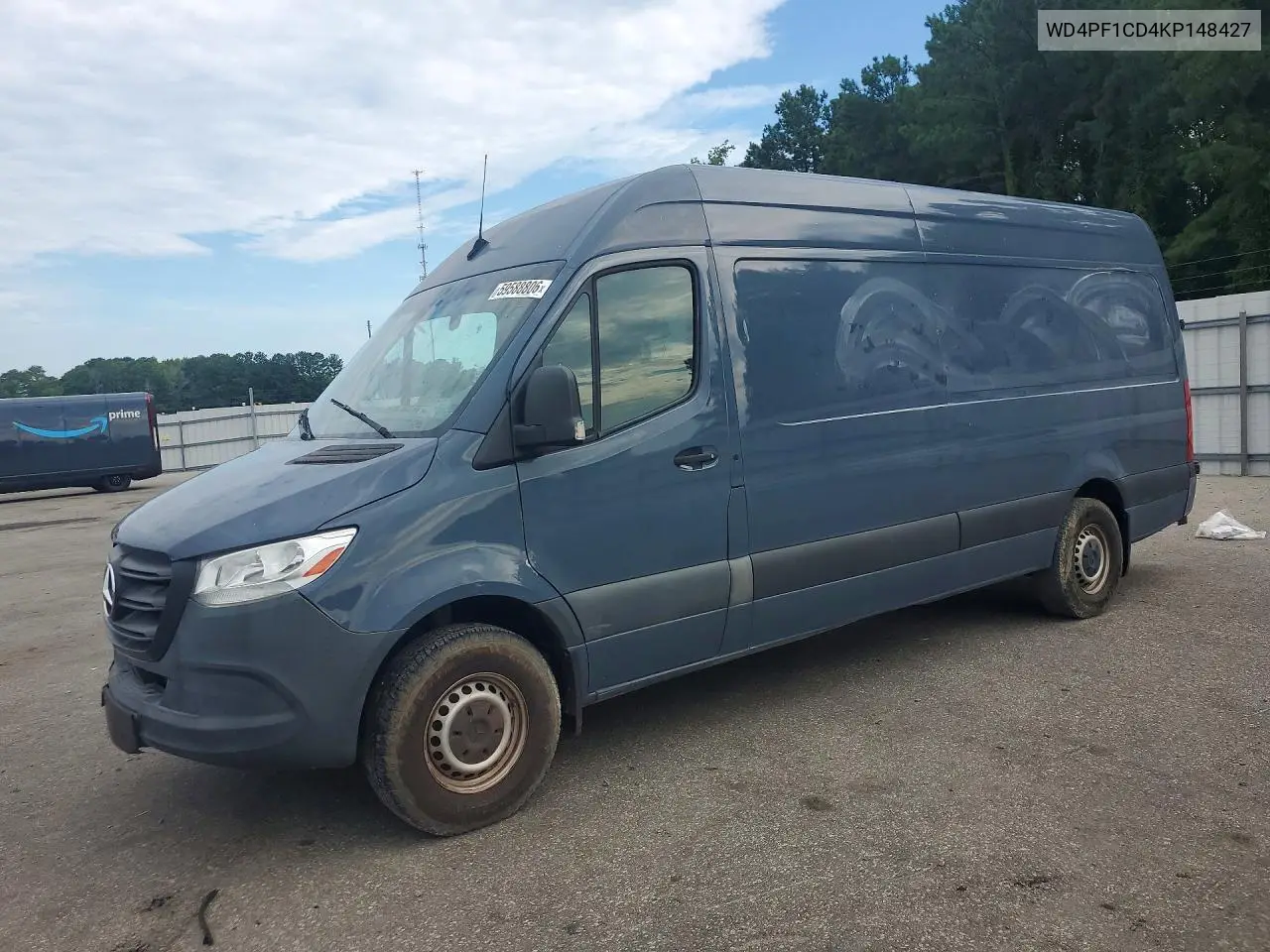 2019 Mercedes-Benz Sprinter 2500/3500 VIN: WD4PF1CD4KP148427 Lot: 59588806