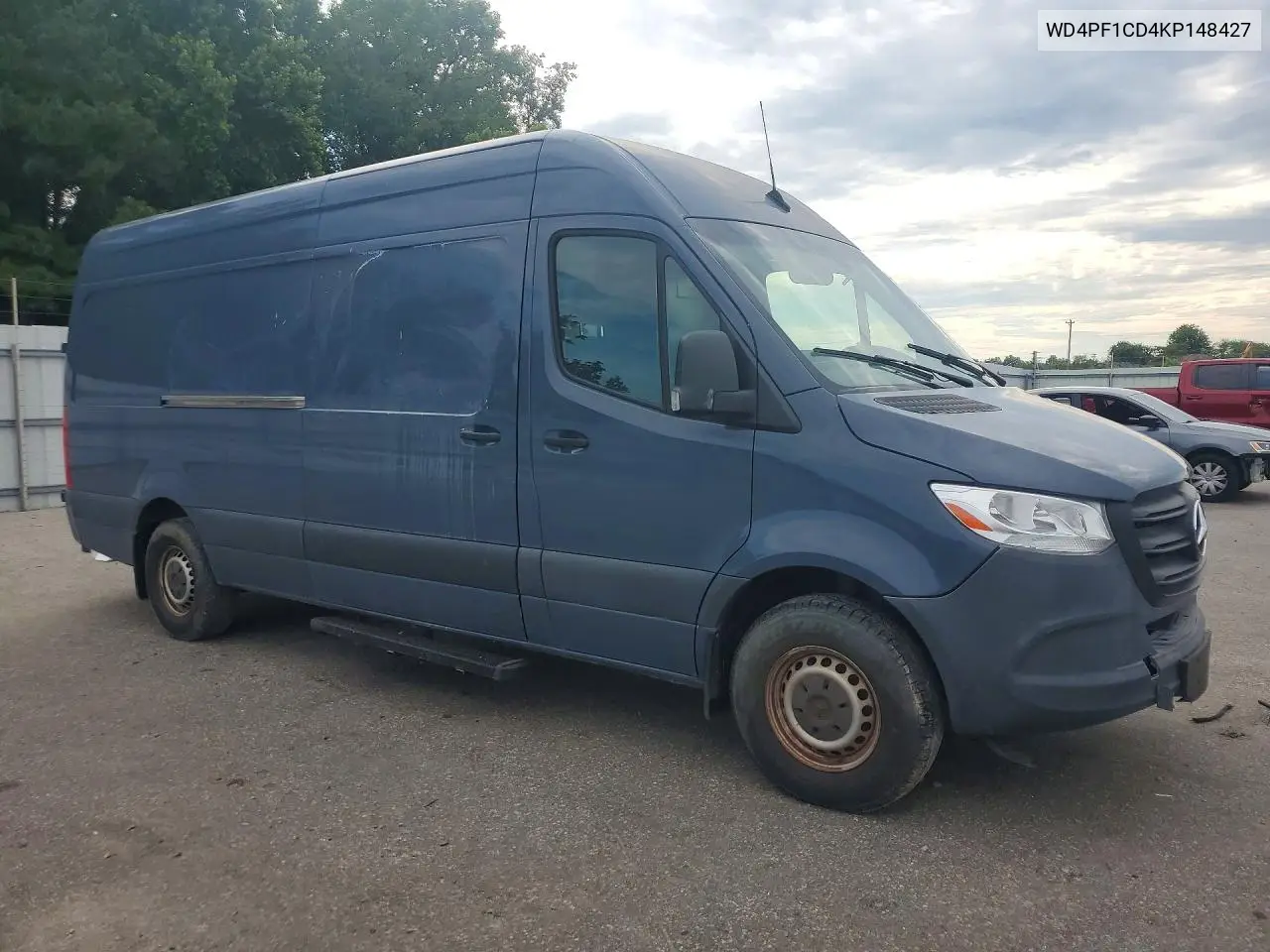 2019 Mercedes-Benz Sprinter 2500/3500 VIN: WD4PF1CD4KP148427 Lot: 59588806