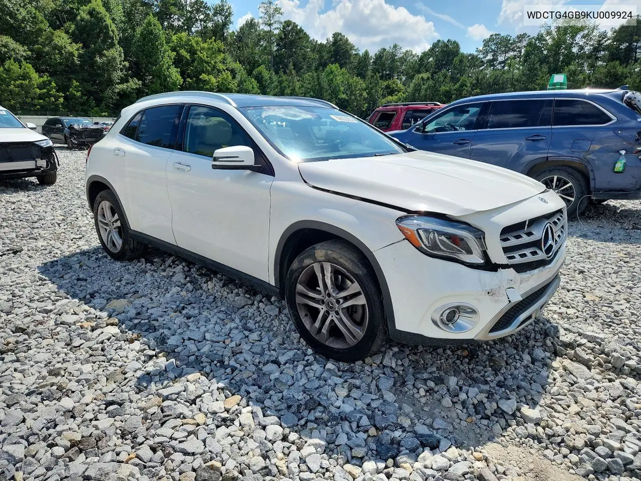 2019 Mercedes-Benz Gla 250 4Matic VIN: WDCTG4GB9KU009924 Lot: 59603636