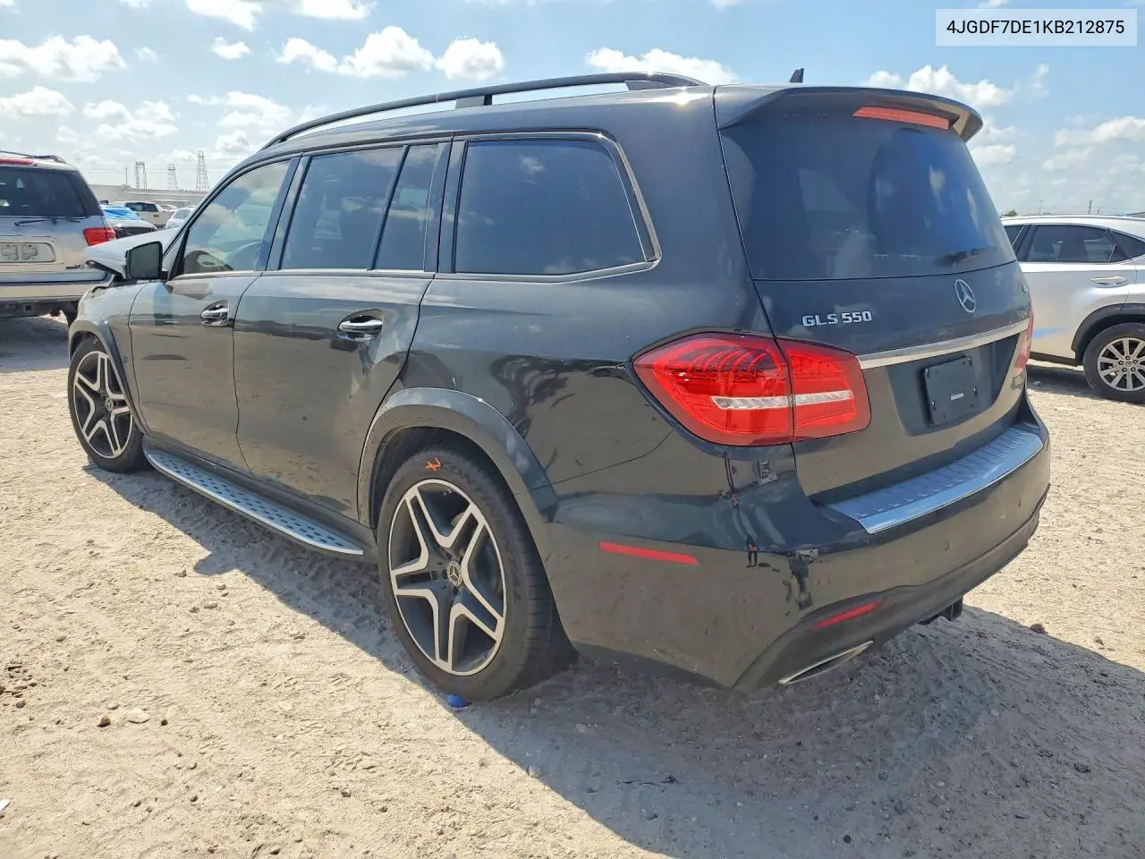2019 Mercedes-Benz Gls 550 4Matic VIN: 4JGDF7DE1KB212875 Lot: 59607636