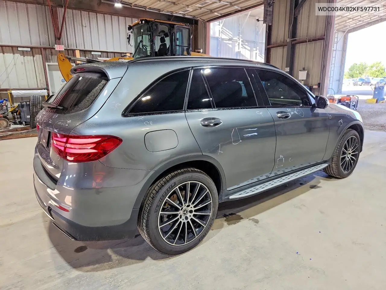2019 Mercedes-Benz Glc 300 4Matic VIN: WDC0G4KB2KF597731 Lot: 59650306