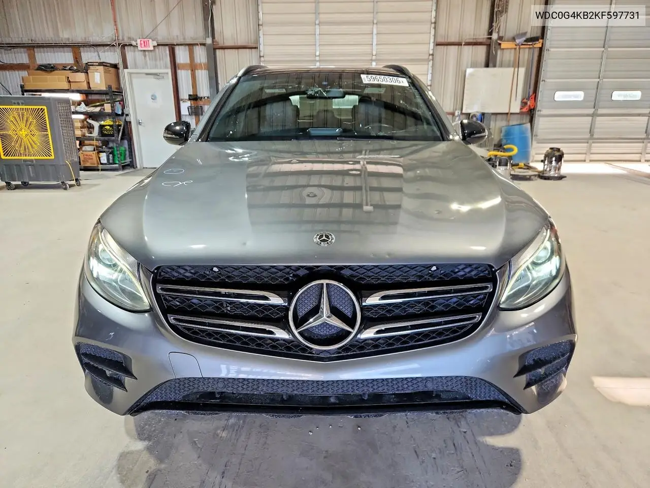 2019 Mercedes-Benz Glc 300 4Matic VIN: WDC0G4KB2KF597731 Lot: 59650306