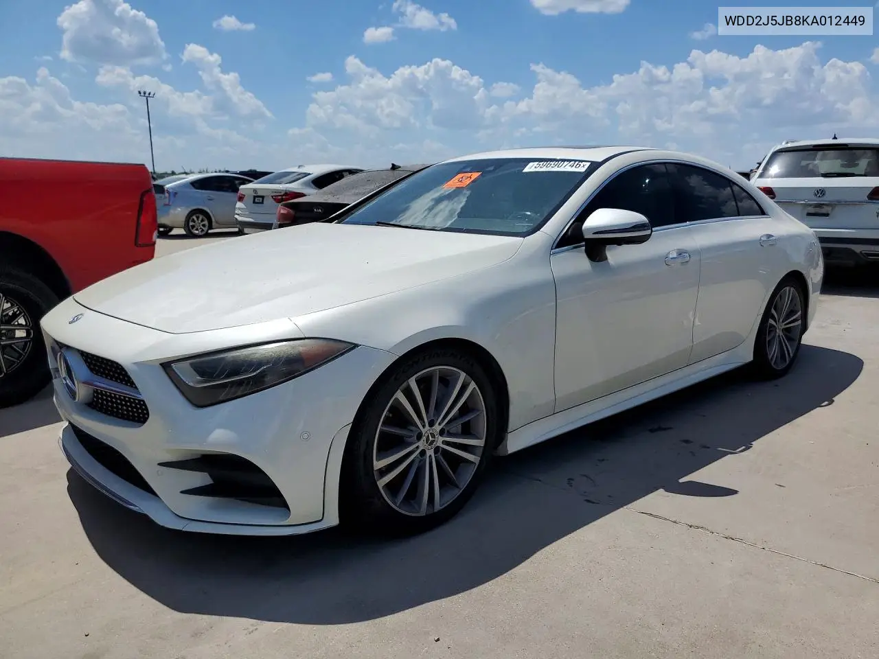 2019 Mercedes-Benz Cls 450 VIN: WDD2J5JB8KA012449 Lot: 59690746
