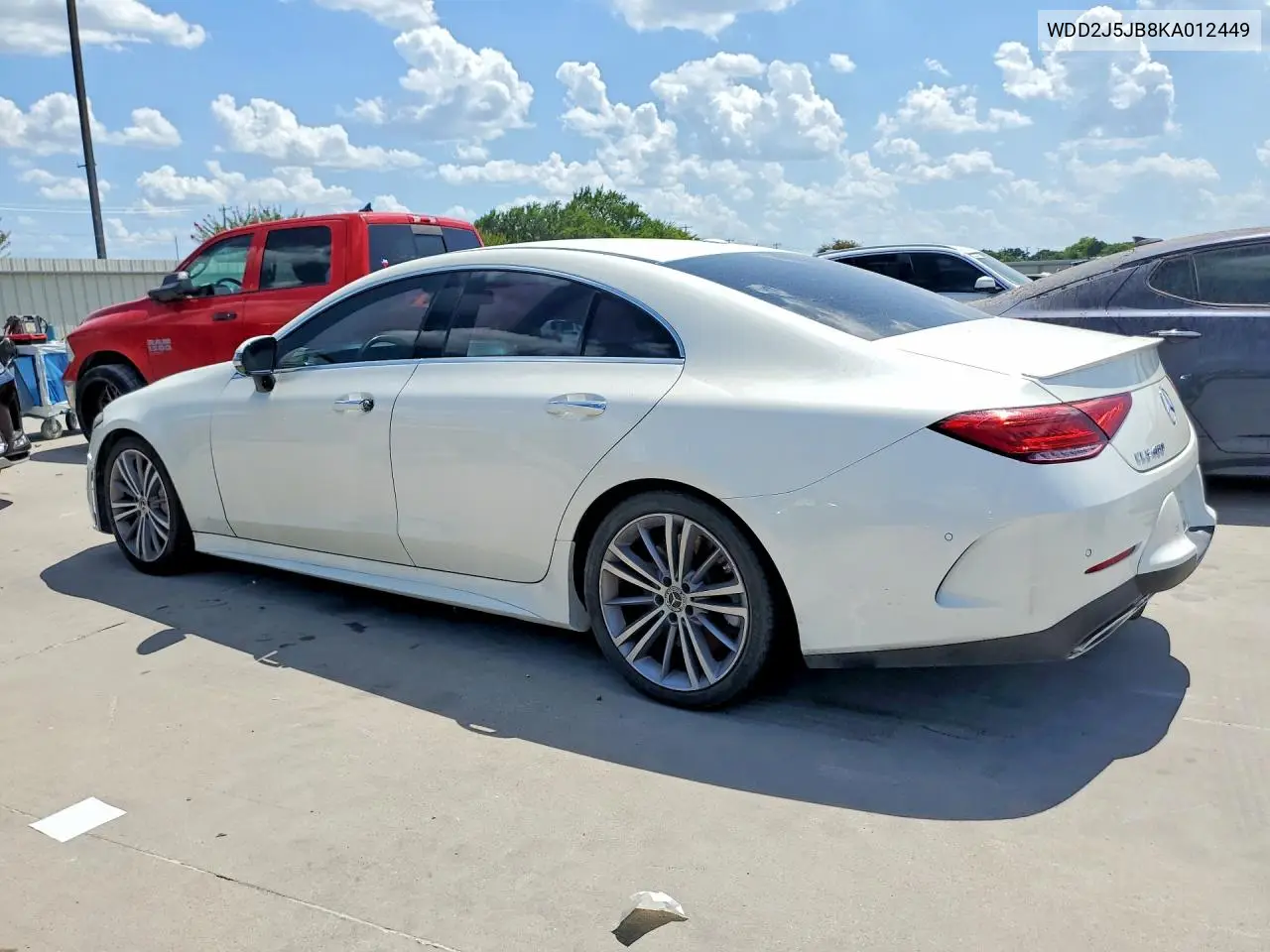 2019 Mercedes-Benz Cls 450 VIN: WDD2J5JB8KA012449 Lot: 59690746