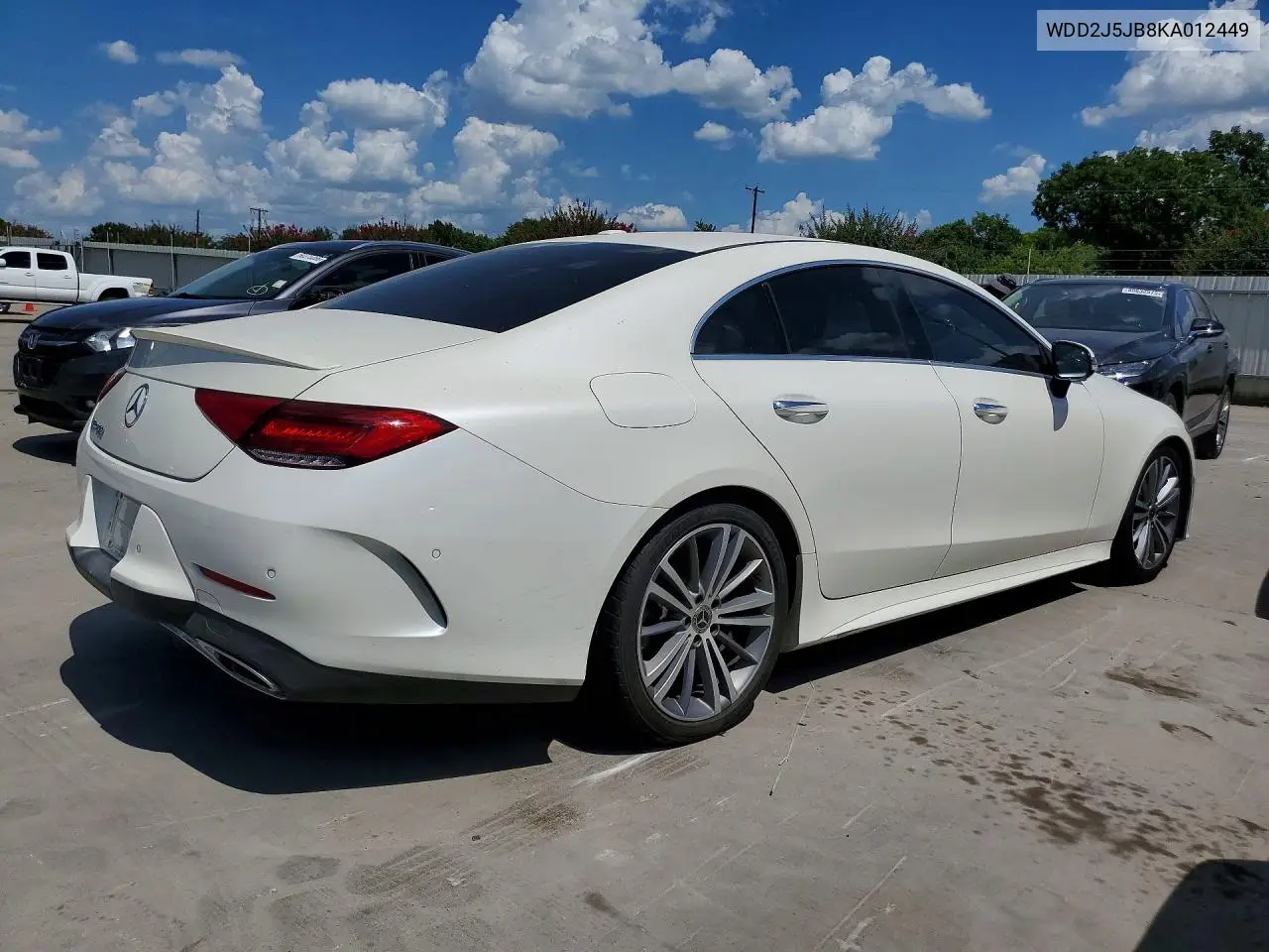 2019 Mercedes-Benz Cls 450 VIN: WDD2J5JB8KA012449 Lot: 59690746