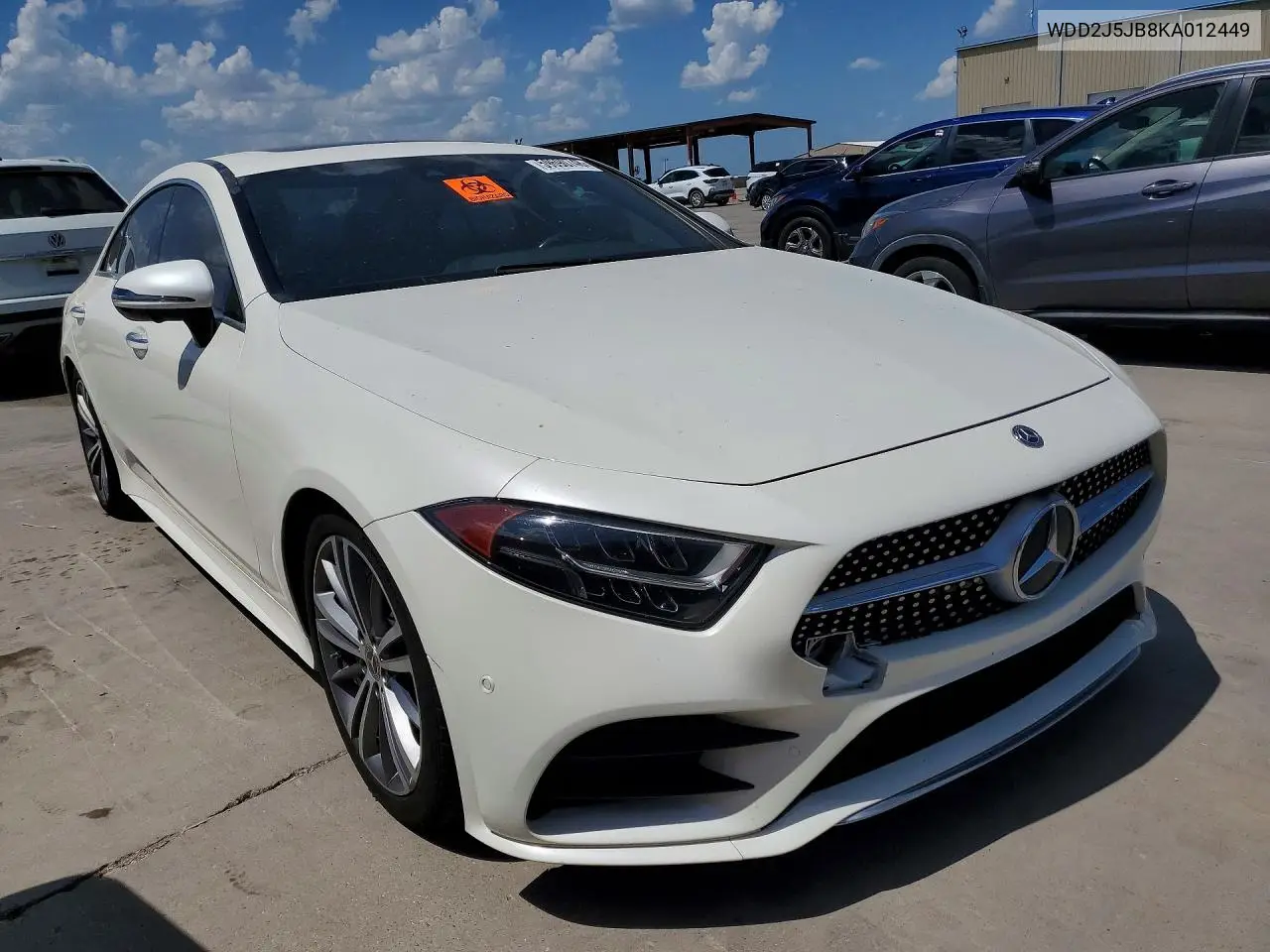 2019 Mercedes-Benz Cls 450 VIN: WDD2J5JB8KA012449 Lot: 59690746