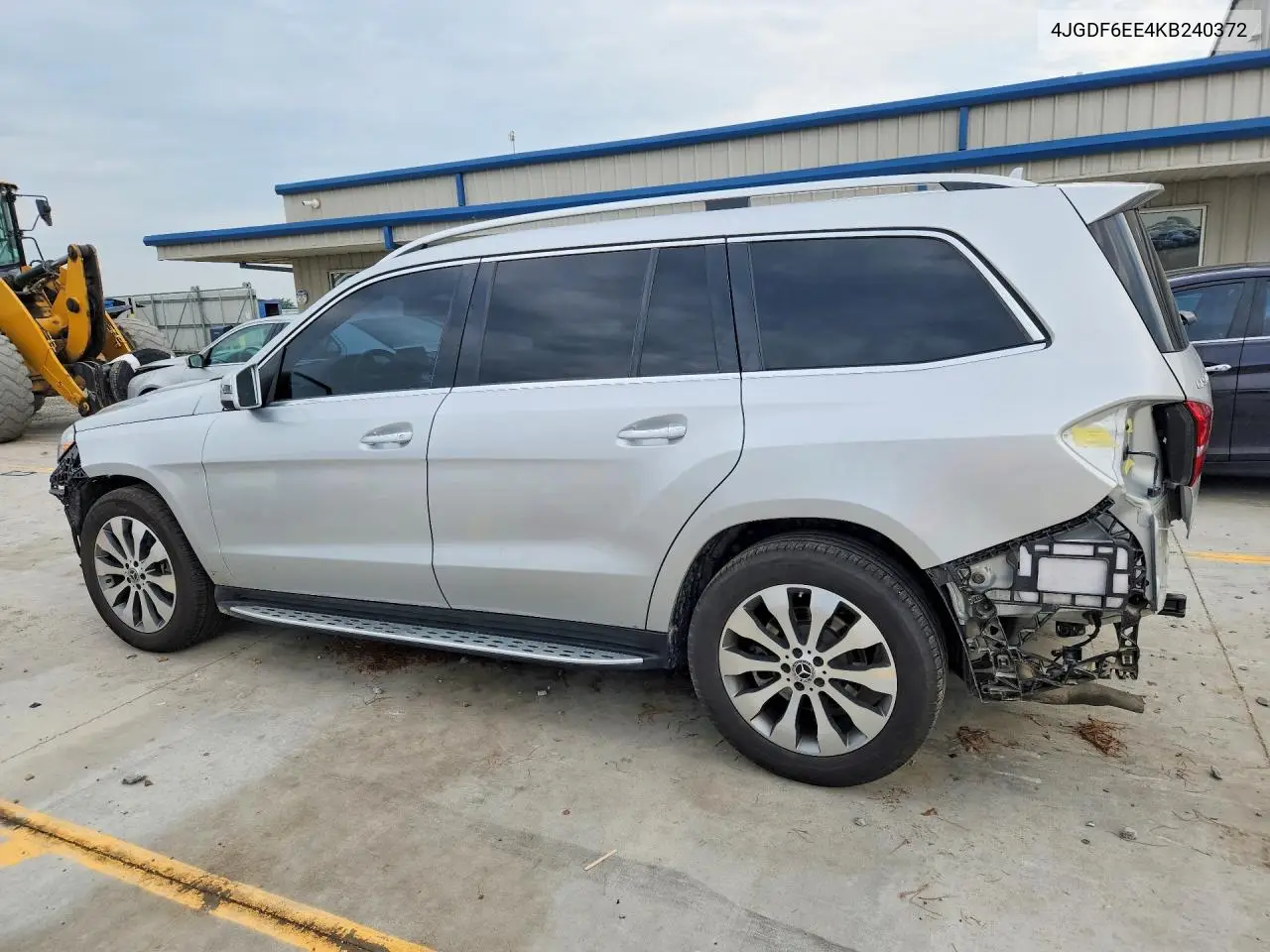 2019 Mercedes-Benz Gls 450 4Matic VIN: 4JGDF6EE4KB240372 Lot: 59722226