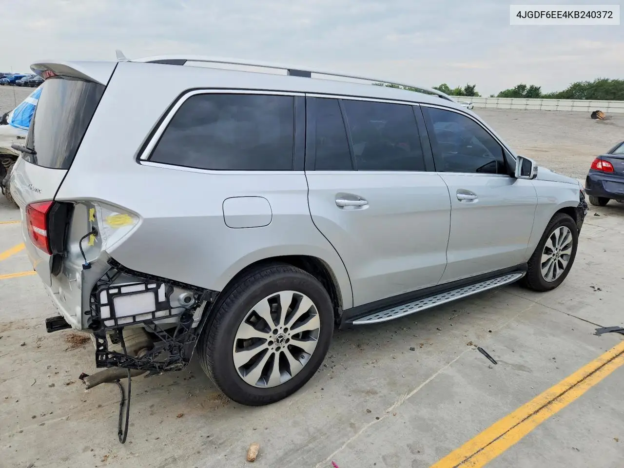 2019 Mercedes-Benz Gls 450 4Matic VIN: 4JGDF6EE4KB240372 Lot: 59722226