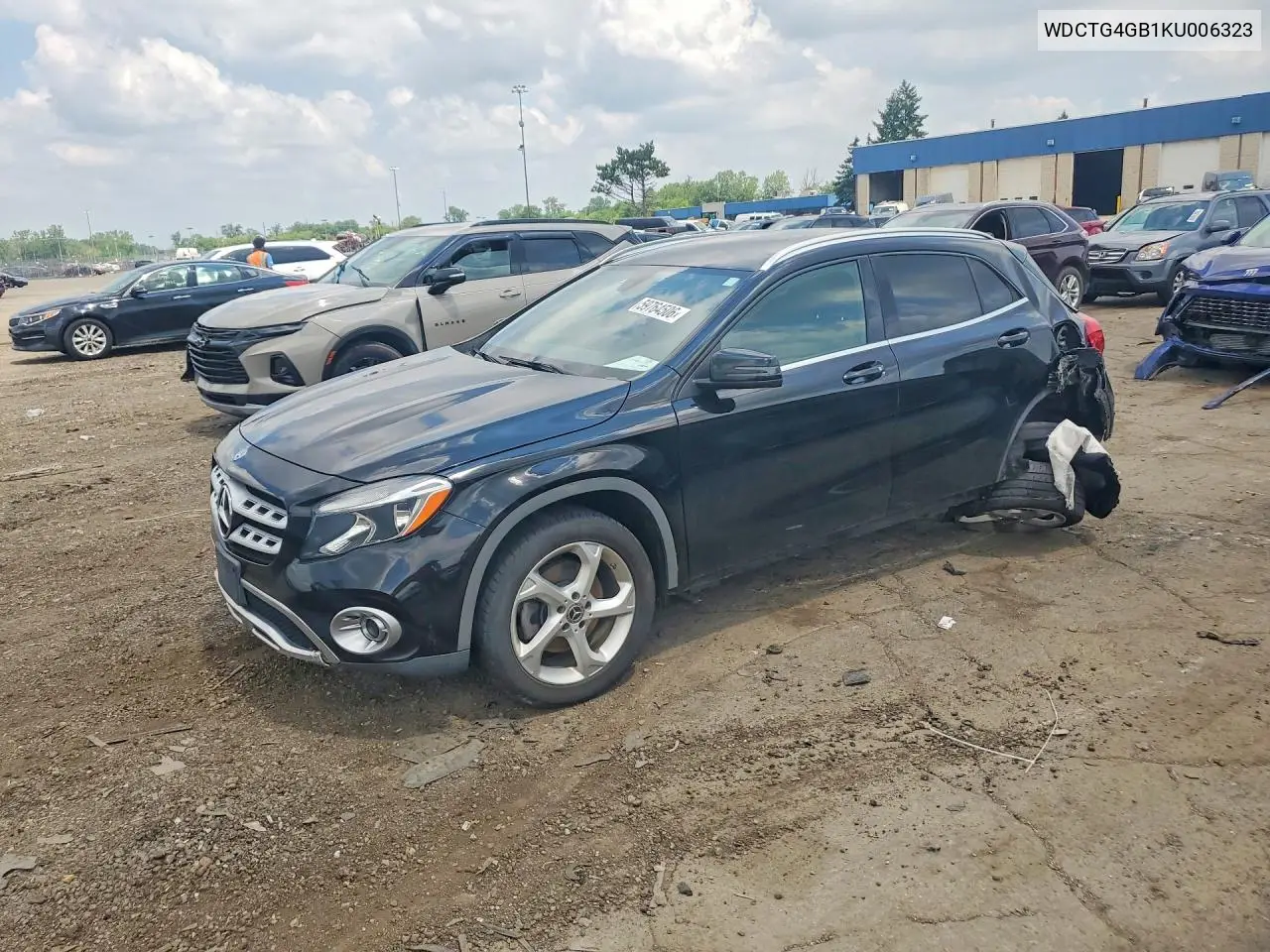 2019 Mercedes-Benz Gla 250 4Matic VIN: WDCTG4GB1KU006323 Lot: 59764506