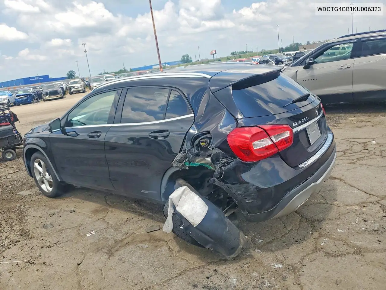 2019 Mercedes-Benz Gla 250 4Matic VIN: WDCTG4GB1KU006323 Lot: 59764506