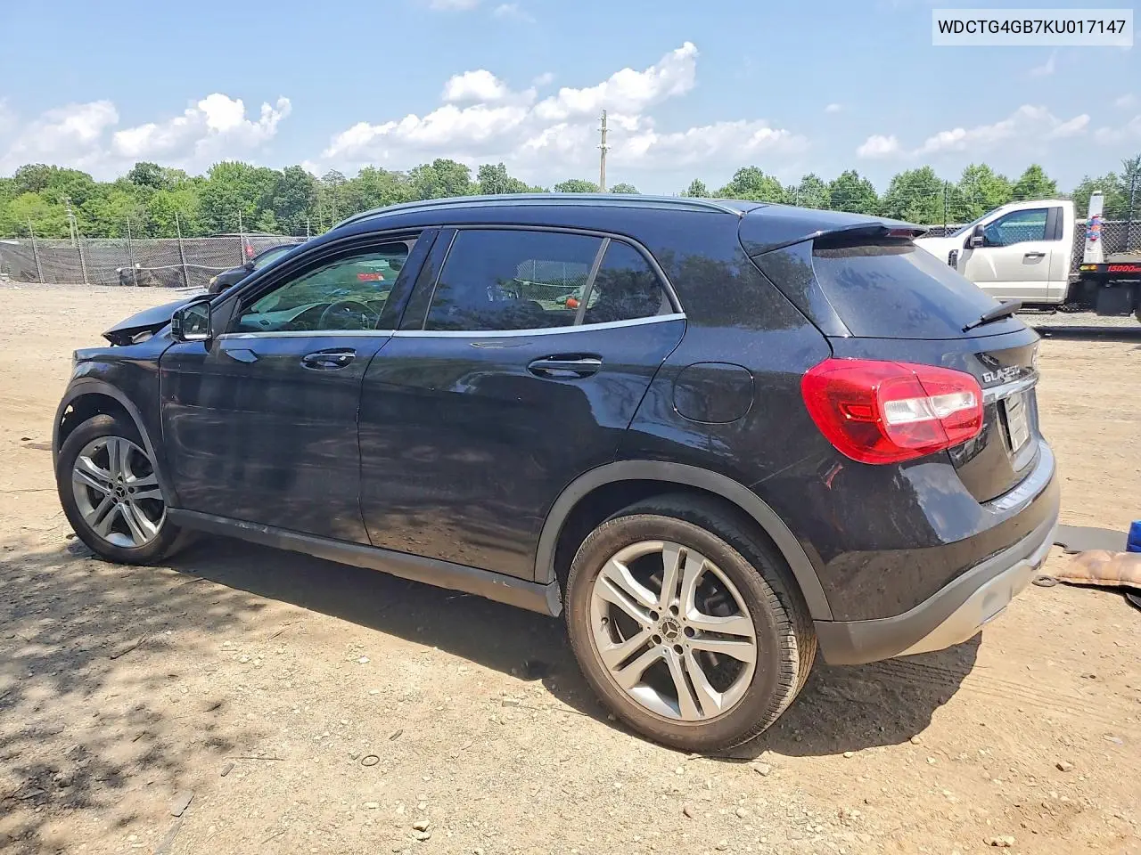 2019 Mercedes-Benz Gla 250 4Matic VIN: WDCTG4GB7KU017147 Lot: 59807376