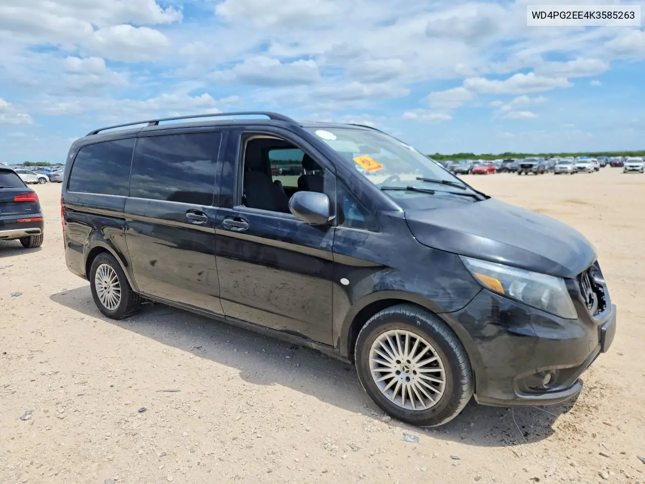 2019 Mercedes-Benz Metris VIN: WD4PG2EE4K3585263 Lot: 59849166