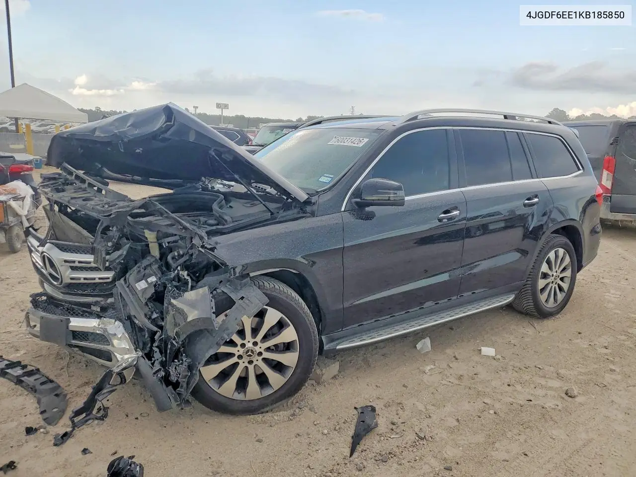 2019 Mercedes-Benz Gls 450 4Matic VIN: 4JGDF6EE1KB185850 Lot: 60031426