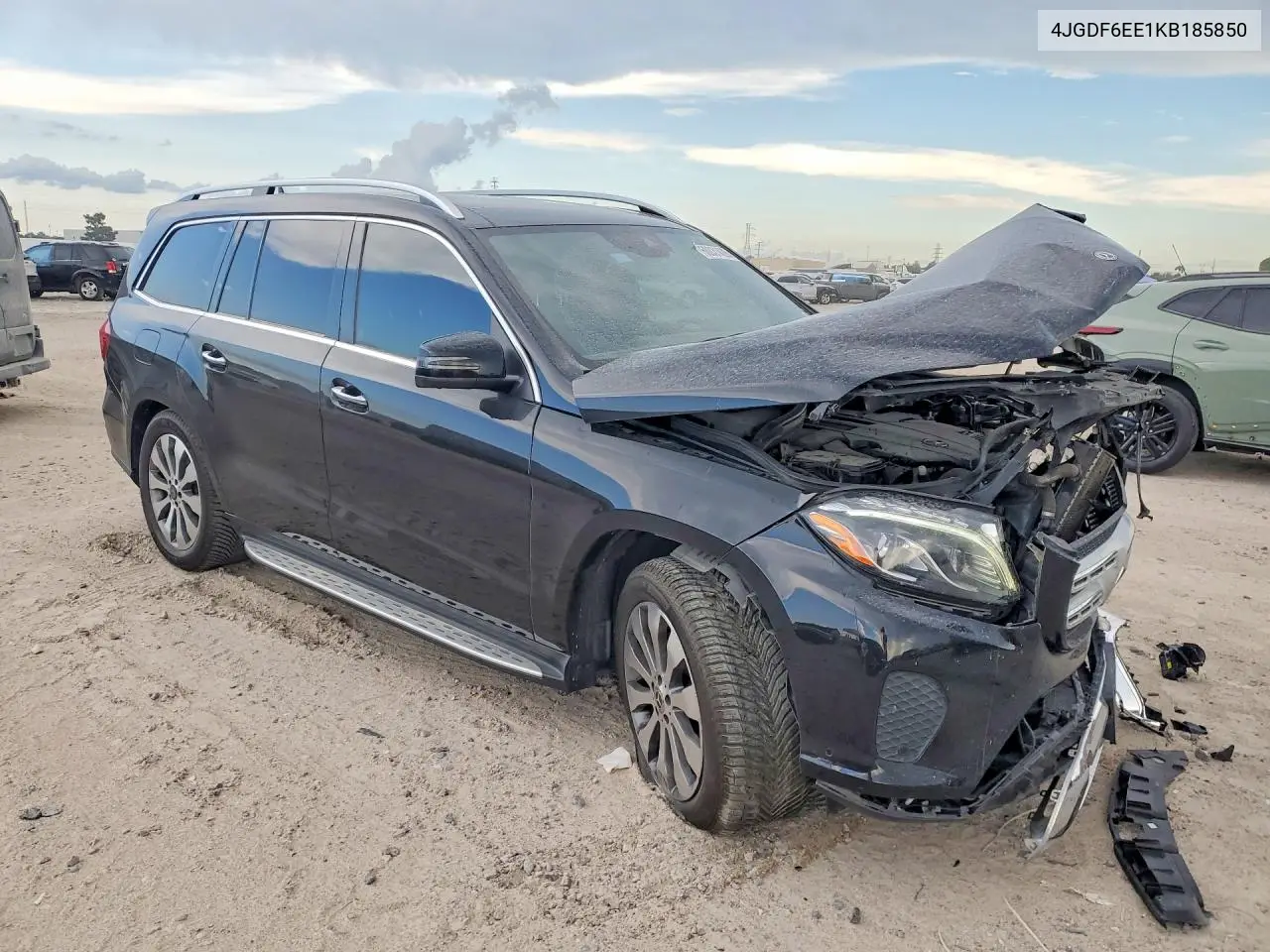 2019 Mercedes-Benz Gls 450 4Matic VIN: 4JGDF6EE1KB185850 Lot: 60031426