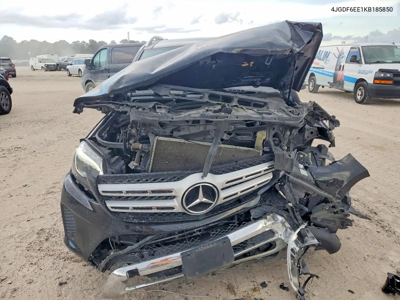 2019 Mercedes-Benz Gls 450 4Matic VIN: 4JGDF6EE1KB185850 Lot: 60031426