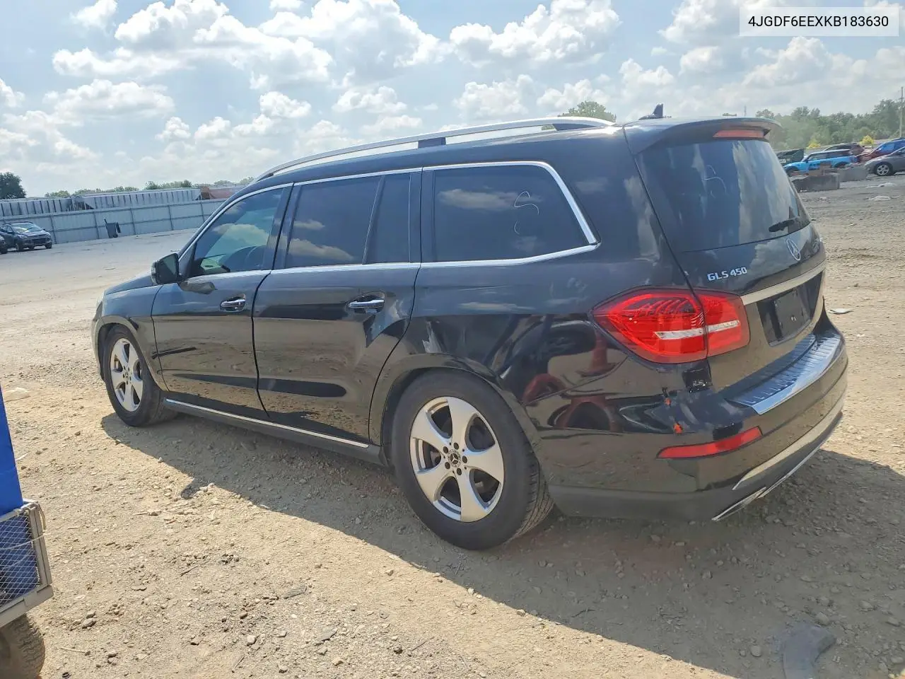 2019 Mercedes-Benz Gls 450 4Matic VIN: 4JGDF6EEXKB183630 Lot: 60045356