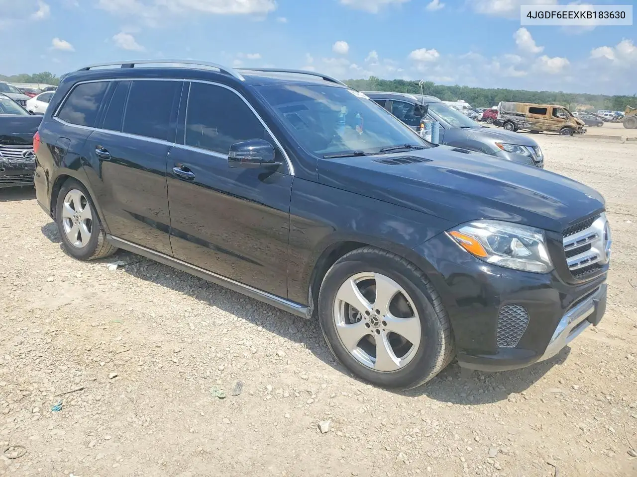 2019 Mercedes-Benz Gls 450 4Matic VIN: 4JGDF6EEXKB183630 Lot: 60045356