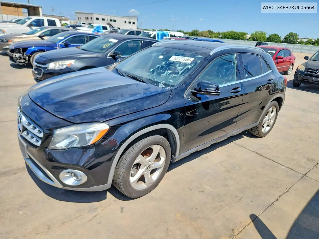 2019 Mercedes-Benz Gla 250 VIN: WDCTG4EB7KU005664 Lot: 60127966