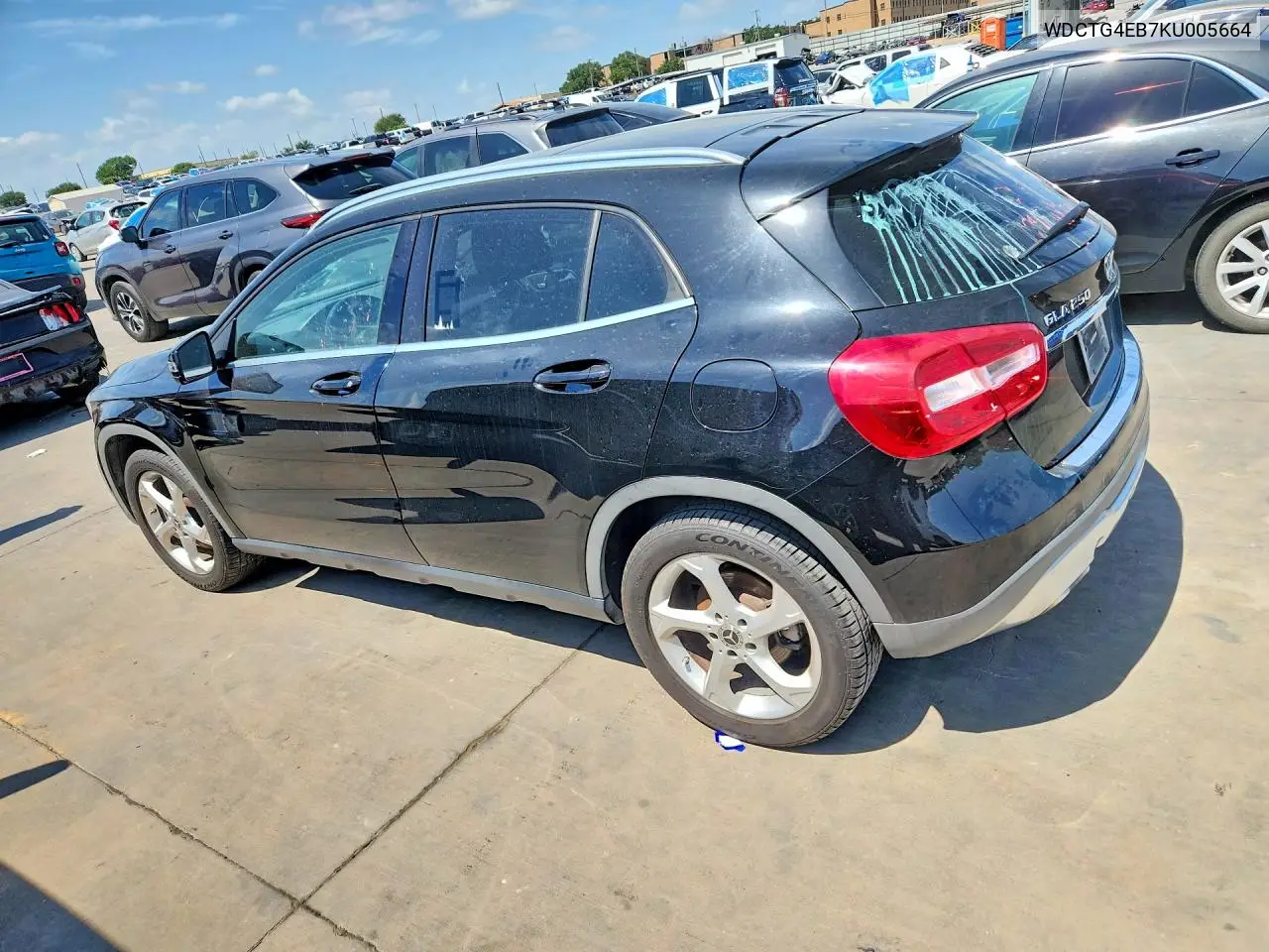 2019 Mercedes-Benz Gla 250 VIN: WDCTG4EB7KU005664 Lot: 60127966